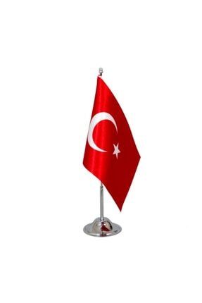 Tekli Türk Devleti Masa Bayrağı MB02