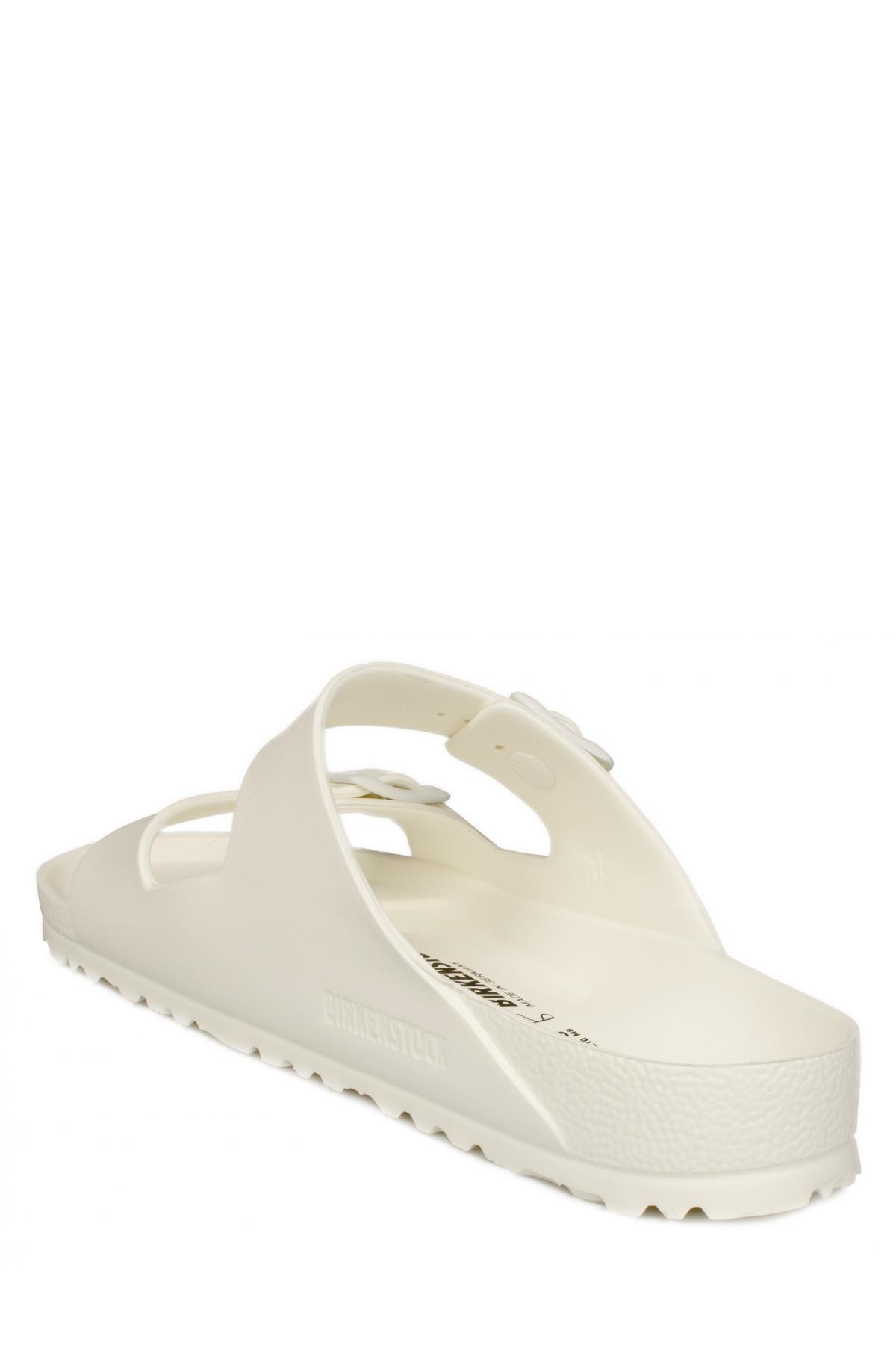 دمپایی بیرکن استاک مردانه اوا سفید  راسته      لباس خانگی | Birkenstock V1-354 ARIZONA-E-M DM - تصویر 4