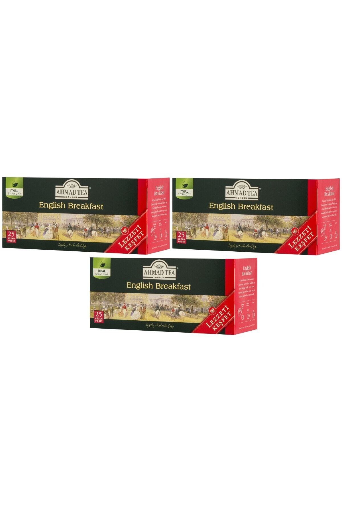 Ahmad Tea English Breakfast Bardak Poşet Çay 25'li 50 G X 3