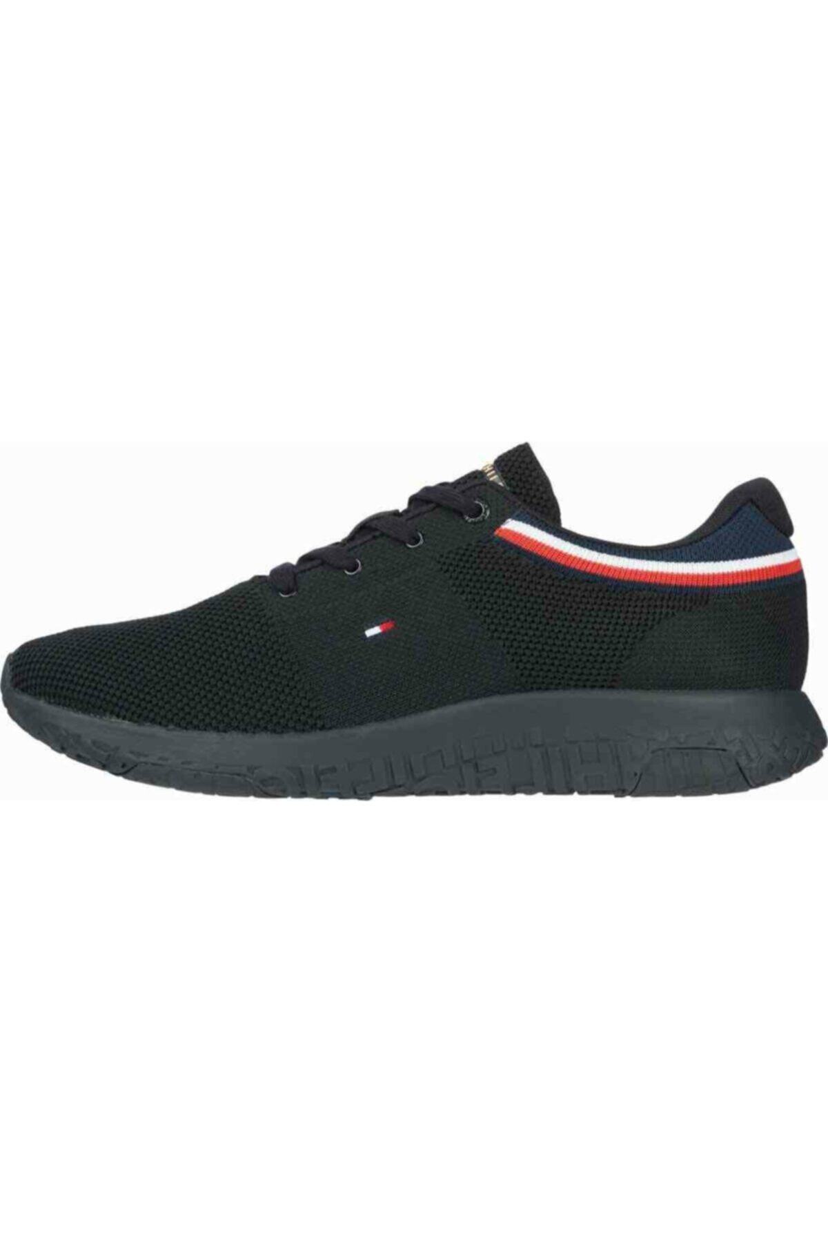 tommy hilfiger knitted lightweight sneaker