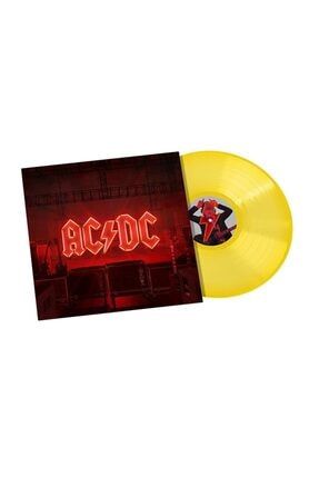 Ac/dc Power Up Translucent Yellow Vinyl Plak PLK-197