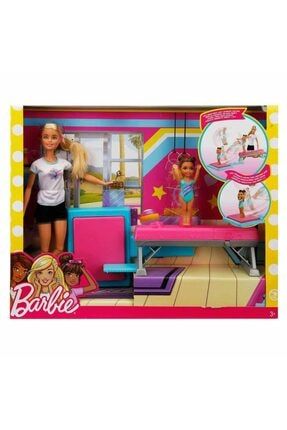 Barbie Jimnastik Salonu Oyun Seti Dmc37 0887961274295