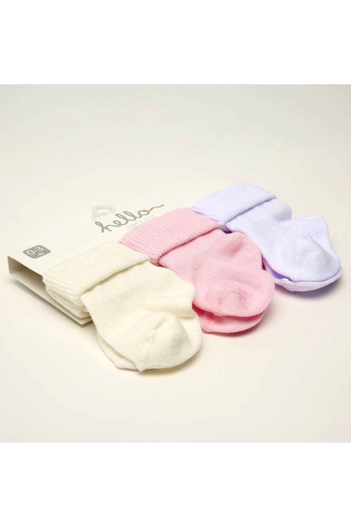 Organic Turn Cuff Socks | Pink