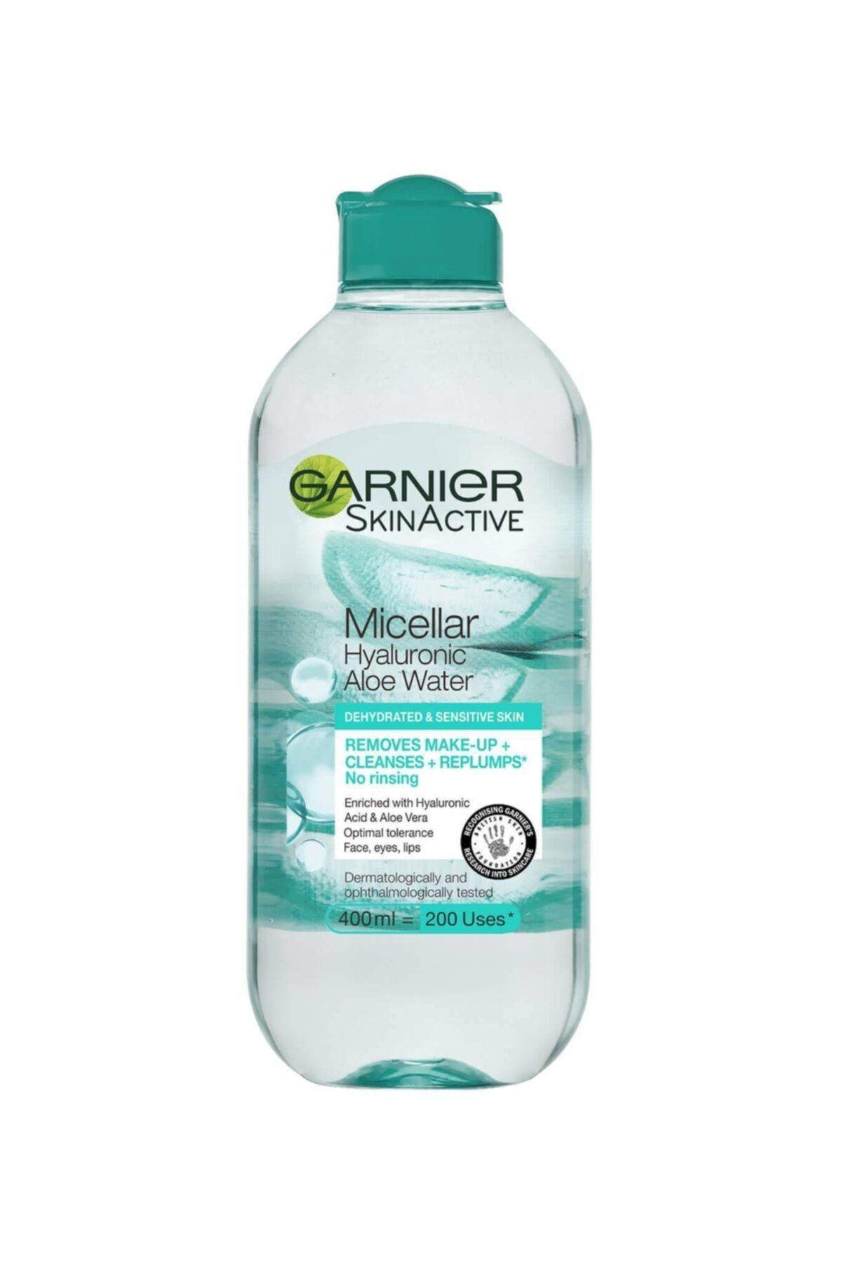 Garnier آب پاک کننده آرایشی با هیالورونیک و آلوئه ورا 400 میلی لیتر