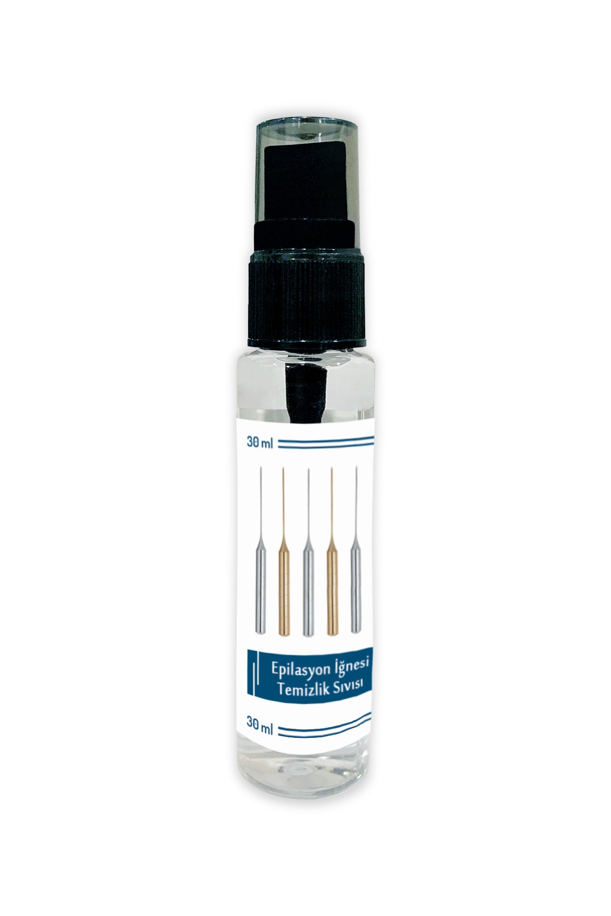 Hair Removal Needle Cleaning Fluid Steel Gold Needle Cleaner Liquid 30ml