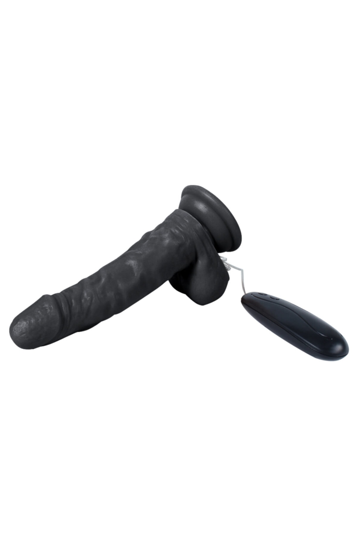 10 Titreşimli 17cm Zenci Vibratör Realistik Penis 4
