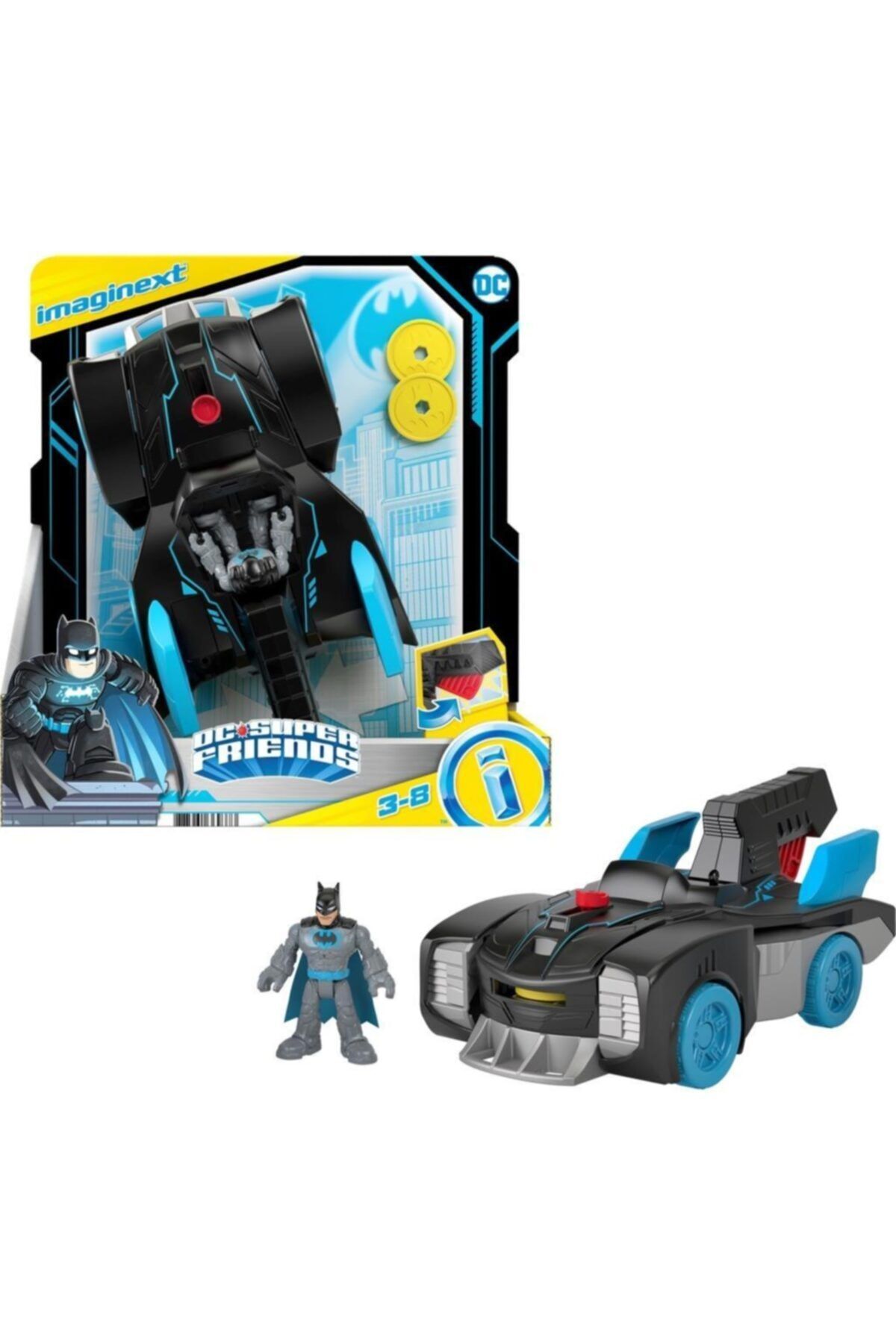 Бренд Mattel Gwt24 Imaginext® DC Super Friends™ Bat-tech Бэтмобиль Бренд: Категория: Baby & Ak 2314600