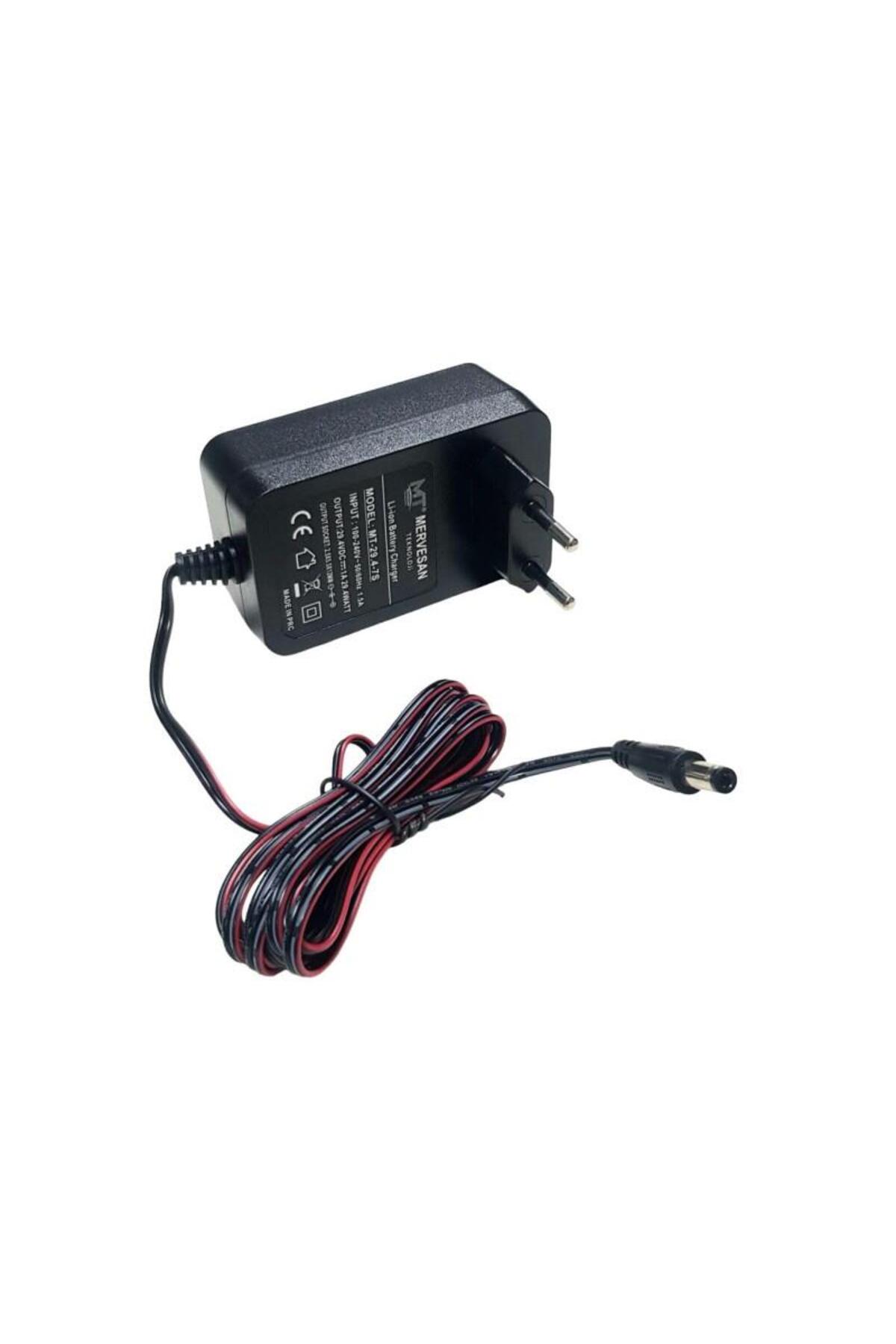 Mervesan 29.4volt 7s 1amper Li-ion Batarya Şarj Cihazı - Fiyatı
