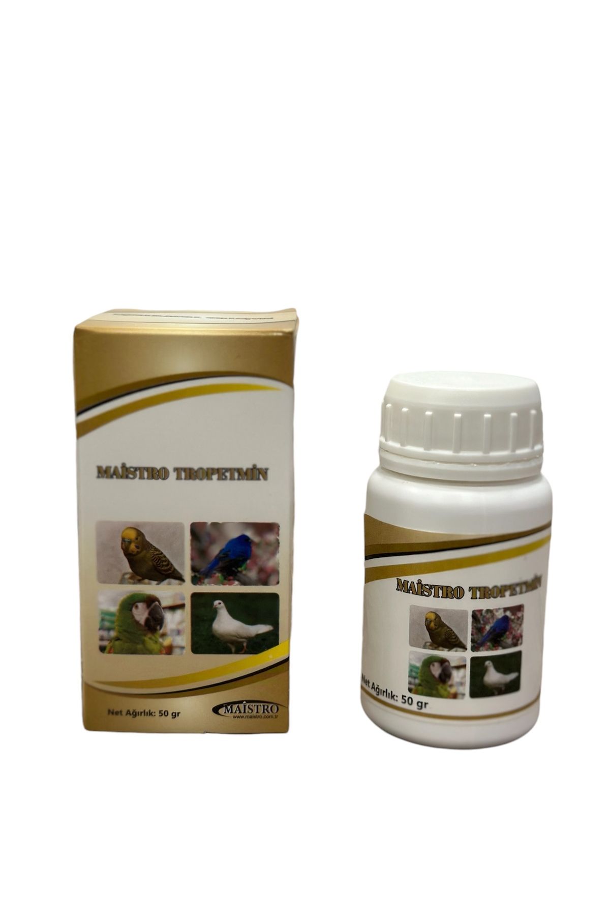MAİSTRO TROPETMİN 50 gr "Süs Kuşlarınız İçin Gerekli Tüm Mineraller