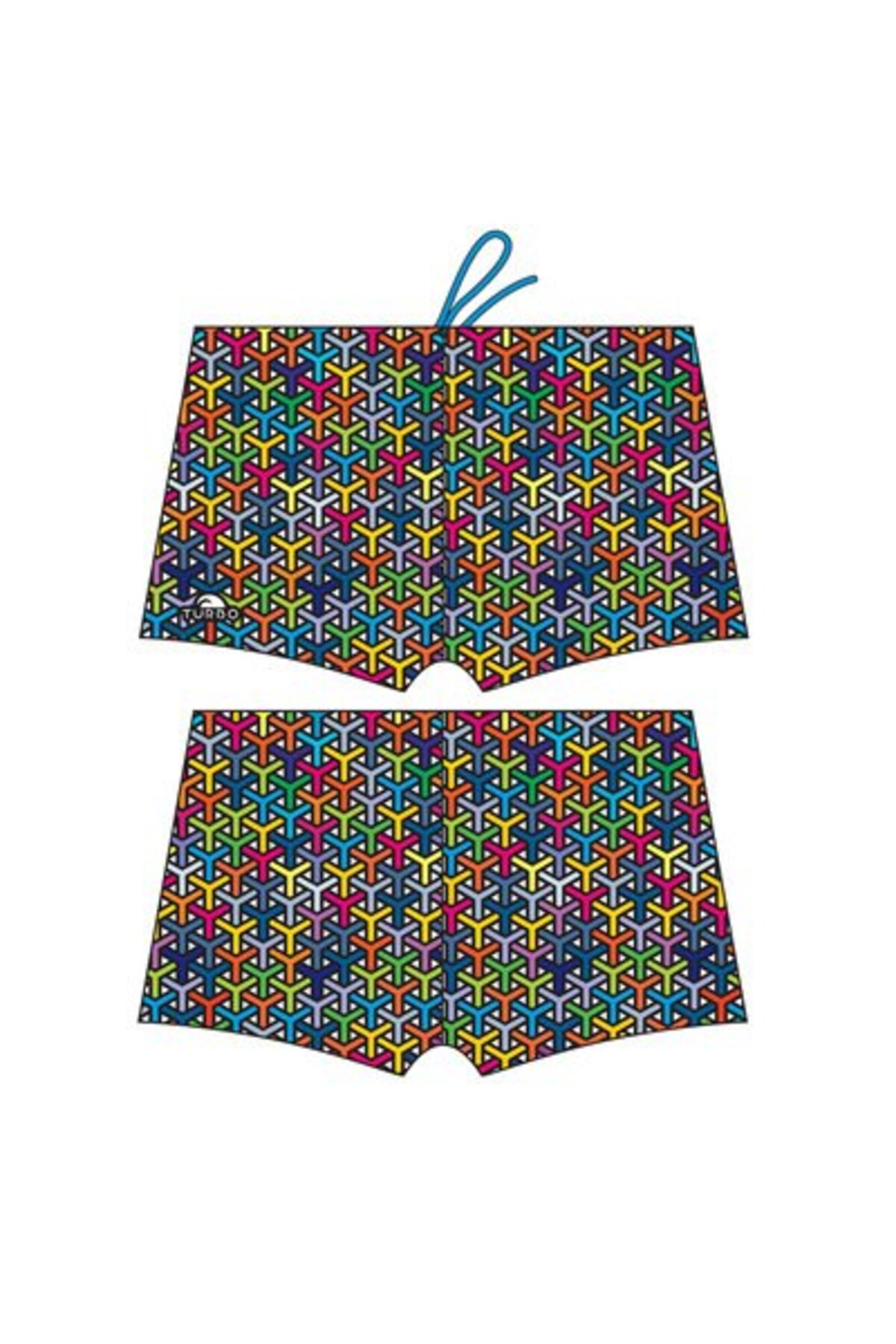 توربو لباس شنا مردانه بوکسوری YEAH-YEAH Royal