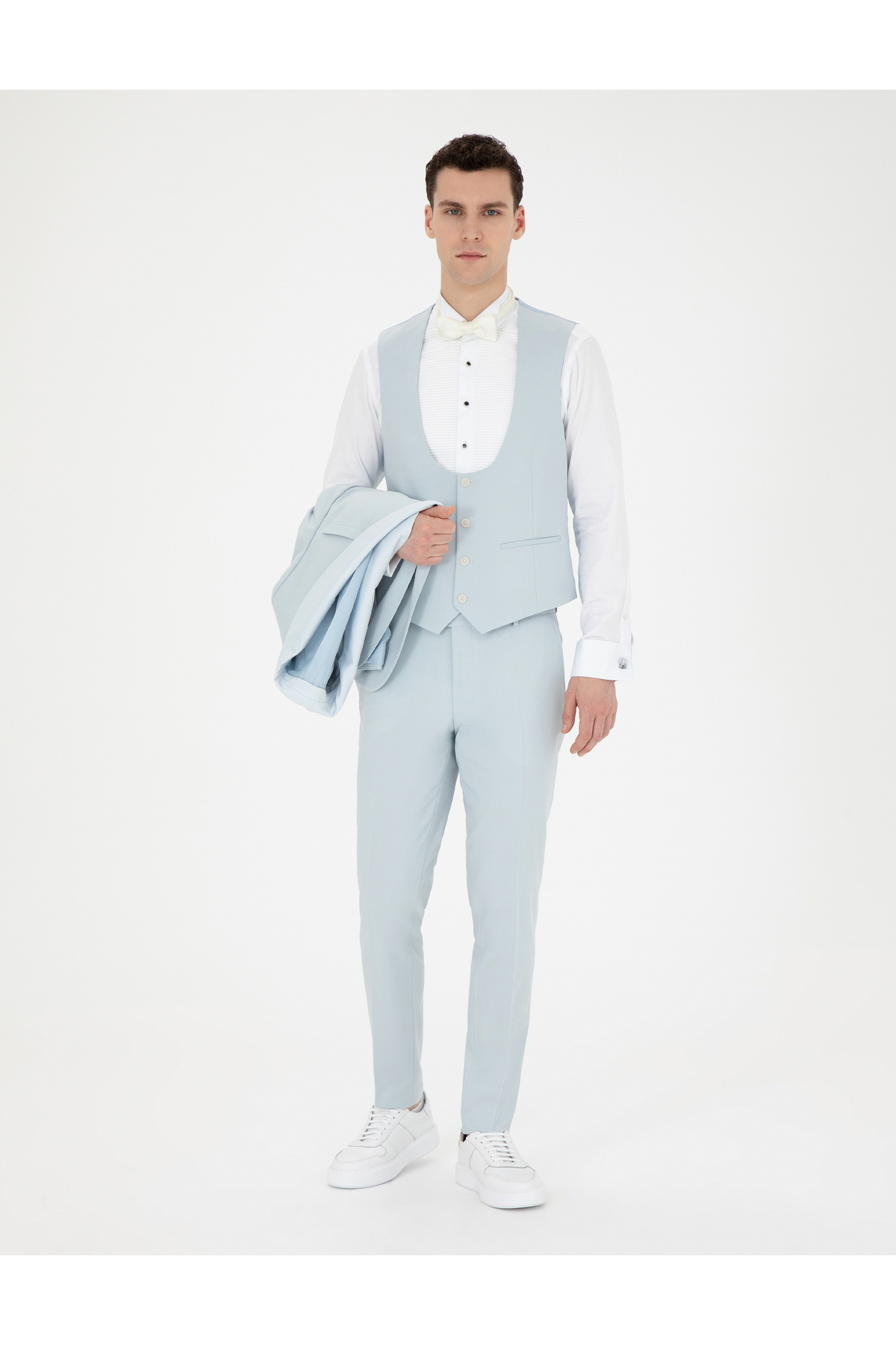 ست لباس مردانه پیر کاردین | 50288078-VR003 Pierre Cardin - Image 2