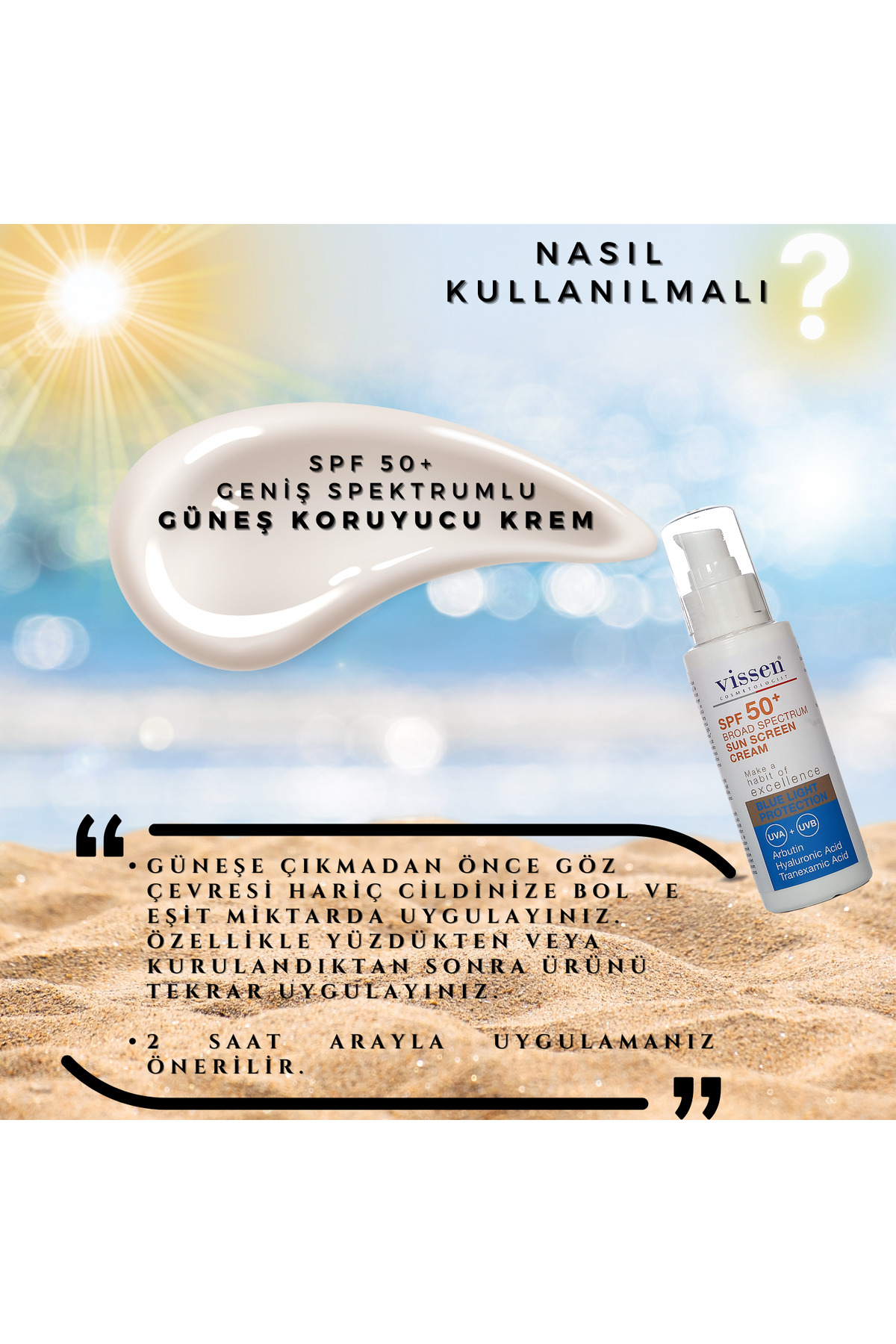 ضد آفتاب بدن   vissen | sunseries01 اورجینال - تصویر 2