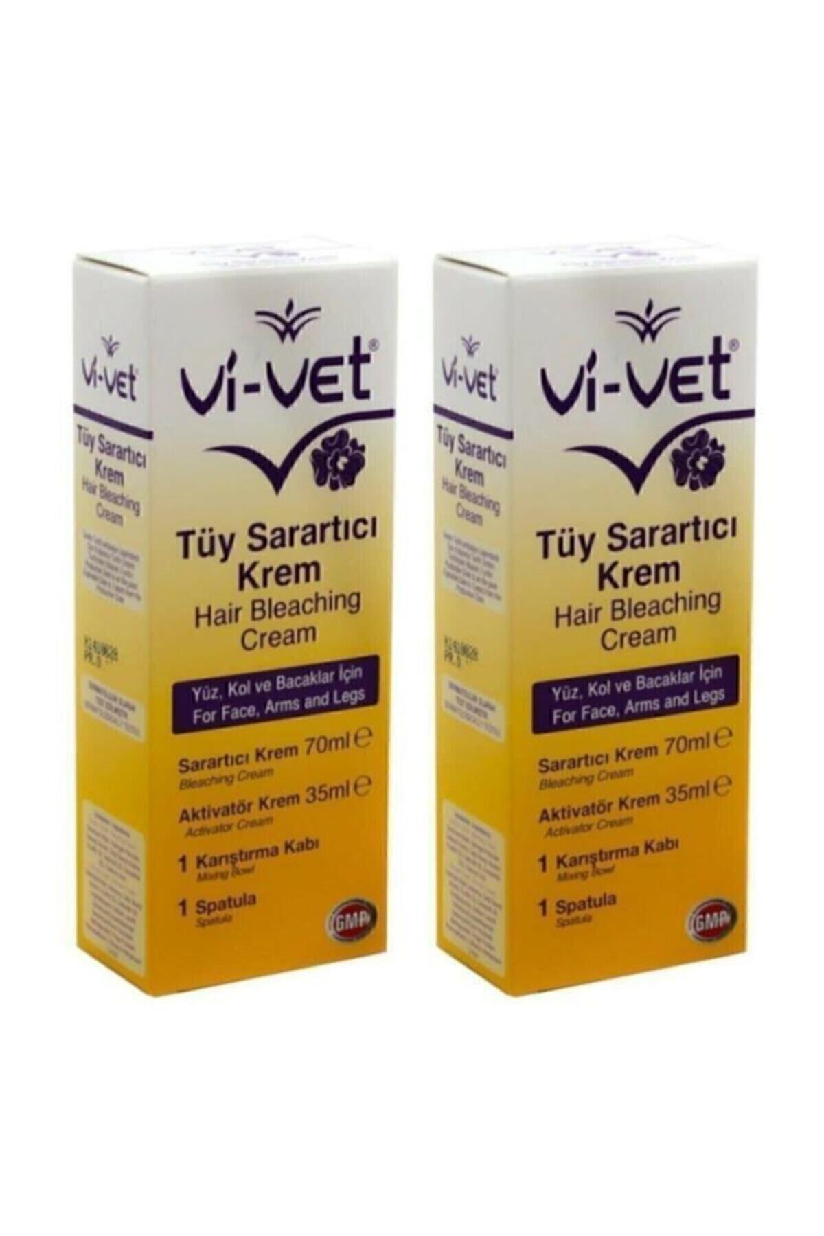 Vi-vet Vivet Tüy Sarartıcı Krem 70ml X 2 Adet
