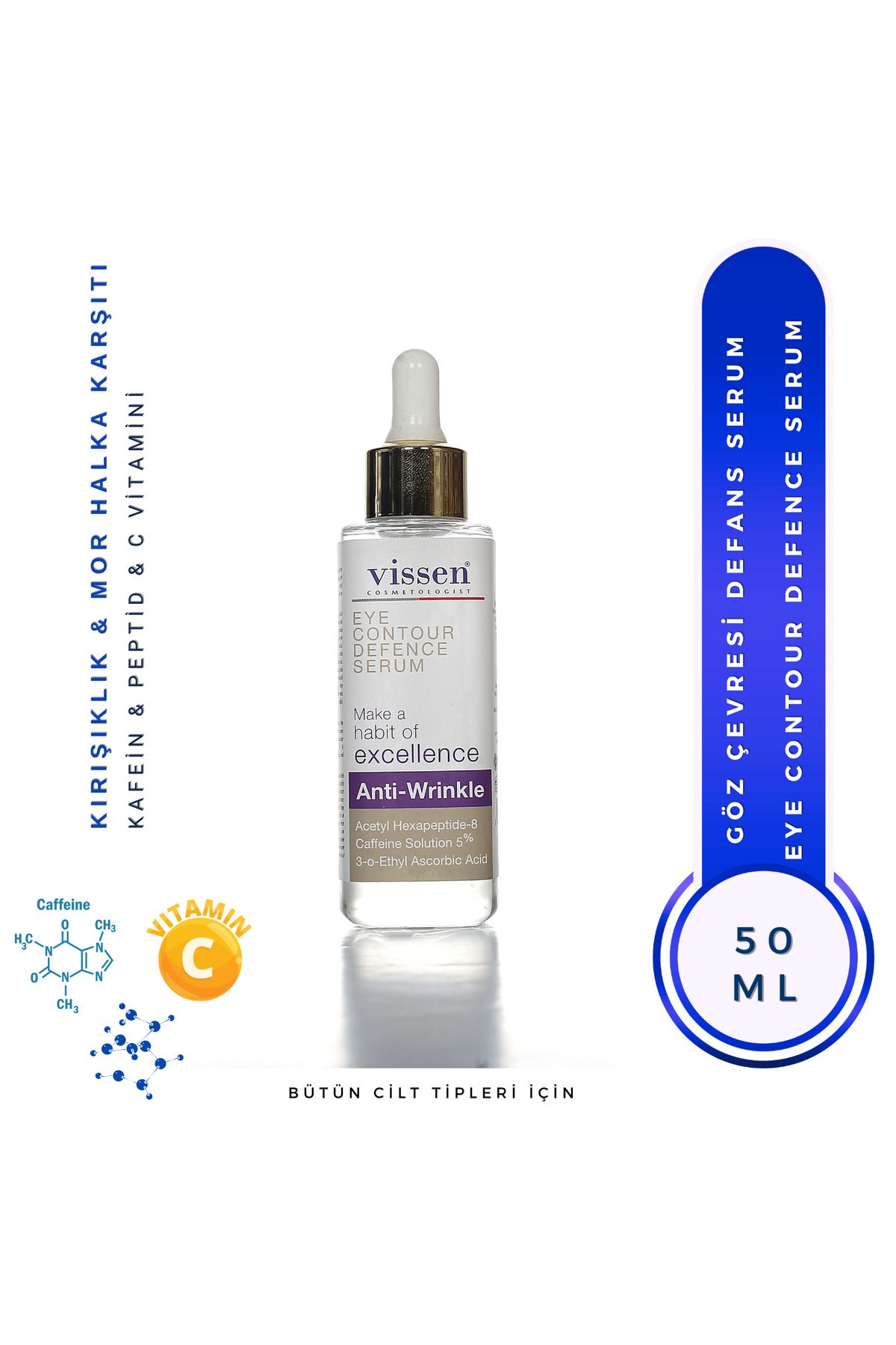 vissen Göz Çevresi Defans Serum/ Eye Contour Defence Serum 50 ml