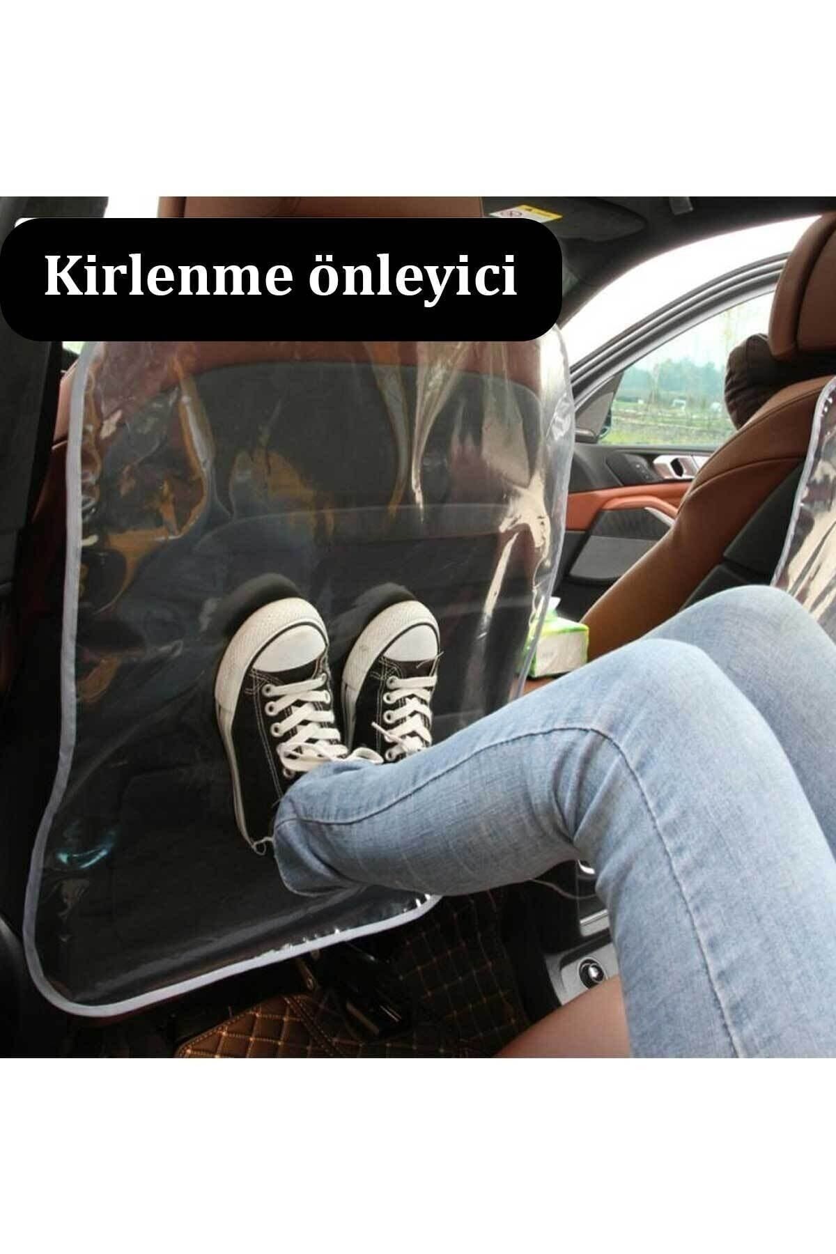 mc.pierobaby Silinebilir Oto Araba Koltuk Arkası Koruyucu Şeffaf Kılıf Oto Kılıf Araç Koltuk Arkası Koruma 2 Adet fotoğrafı 4 (önizleme)