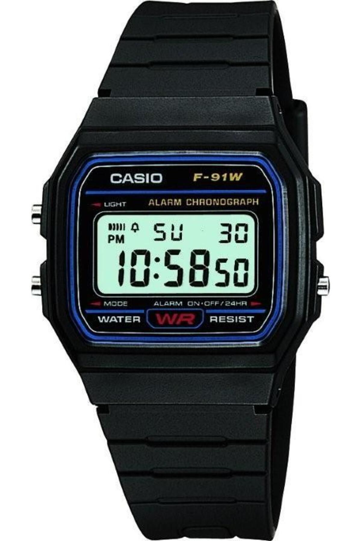 Casio F 91W 1DG Digital Erkek Kol Saati Black Fiyat Yorumlar Trendyol