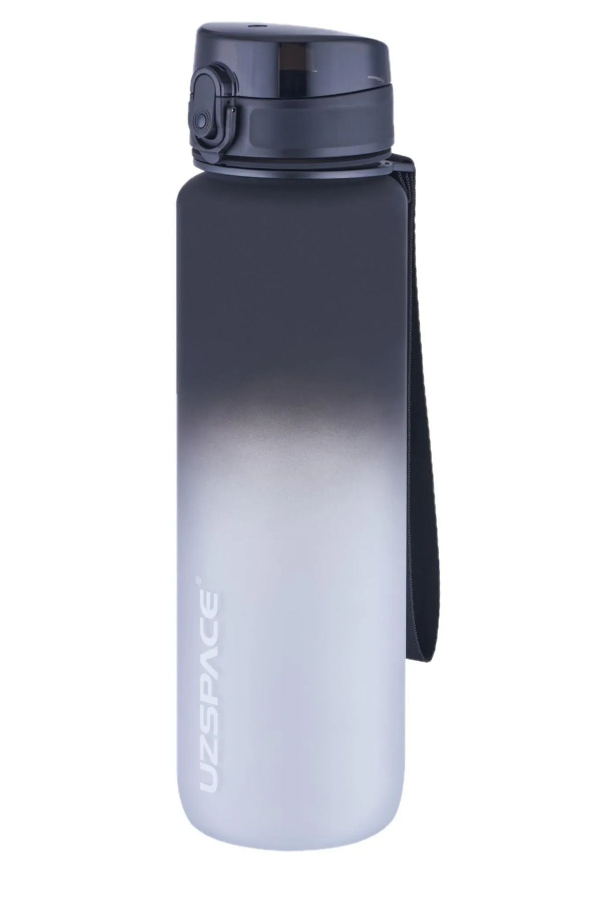 Uzspace Büyük Boy 1000ml Motivasyon Matarası Çift Renk Softtouch Ff Collection Tritan Su Matarası