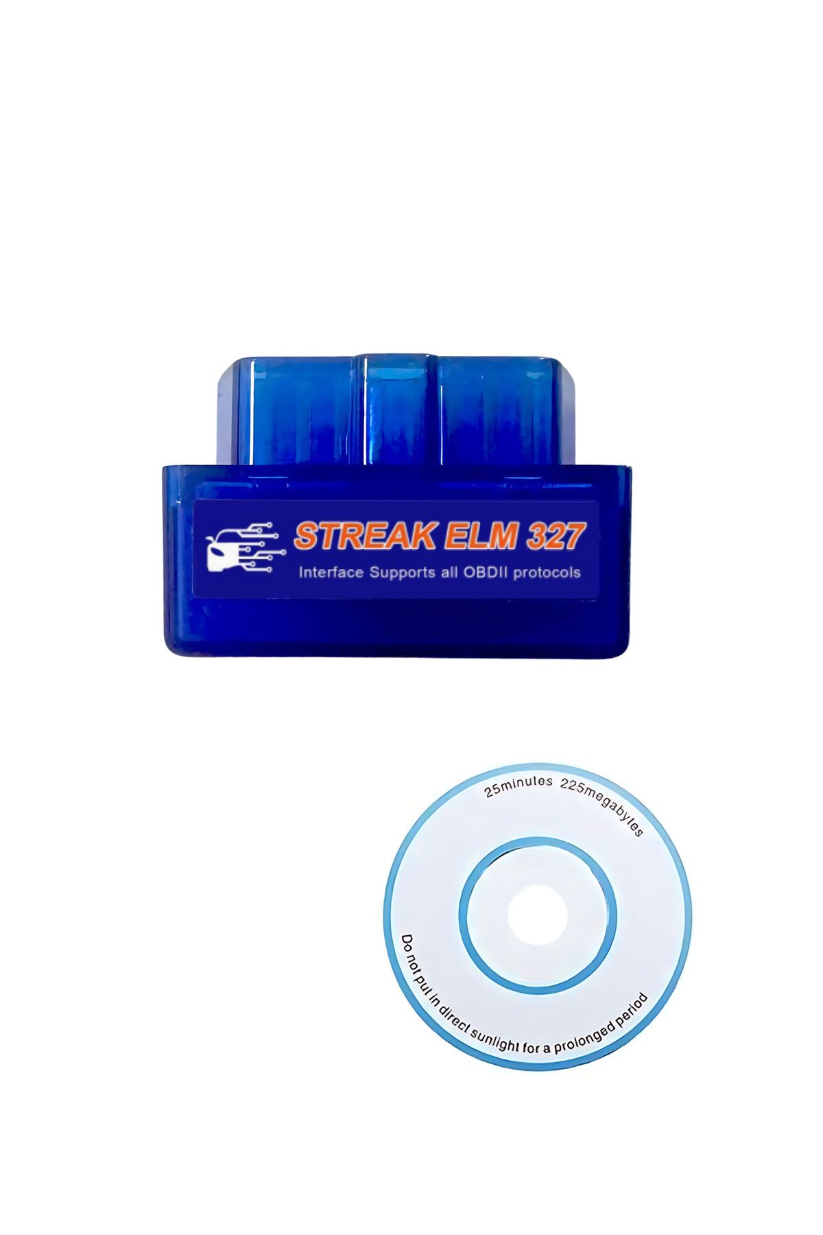 Streak ELM 327 Bluetooth Araba Türkçe Araç Oto Arıza Tespit Cihazı Vers. 2.1