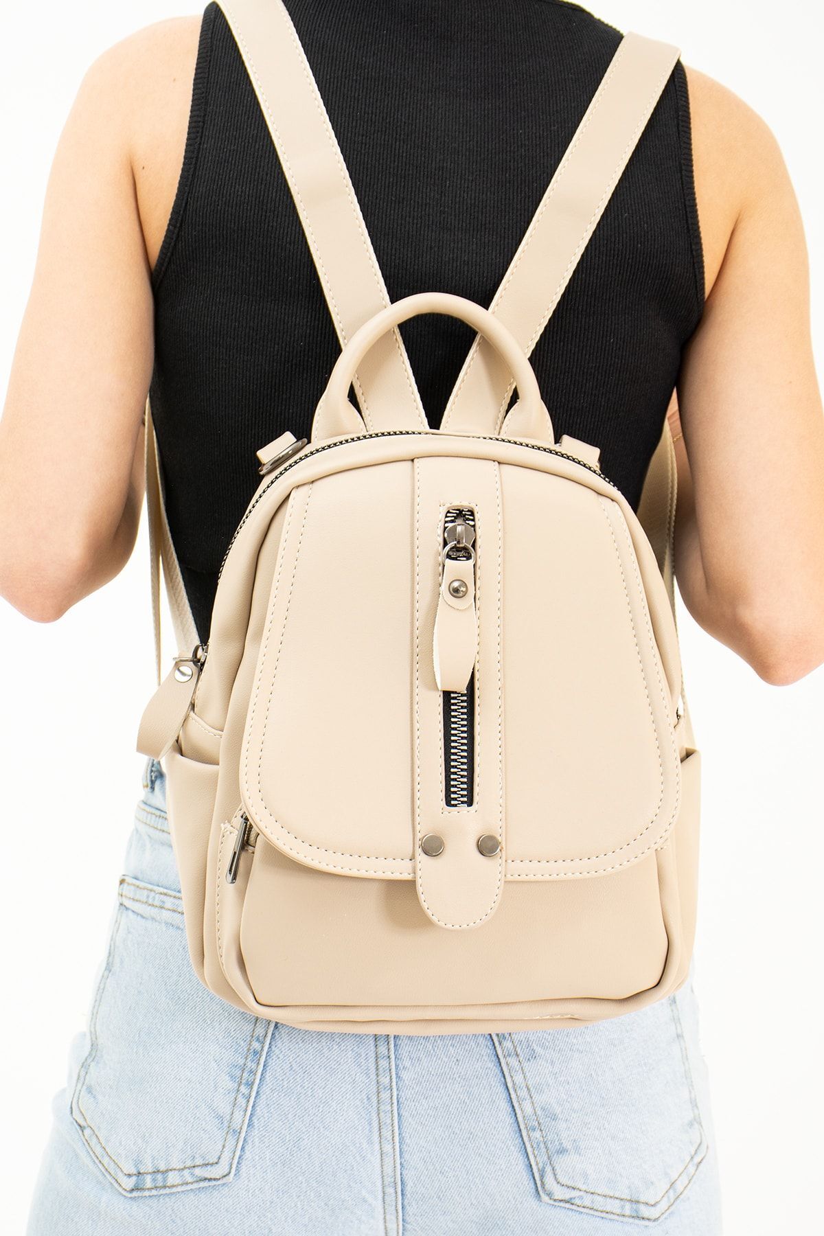 FiONA BAG Kadın Kırem Sırt Ve Omuz Çantası Taşıması Kolay Ve Çok Kullanışlı fotoğrafı 2 (önizleme)