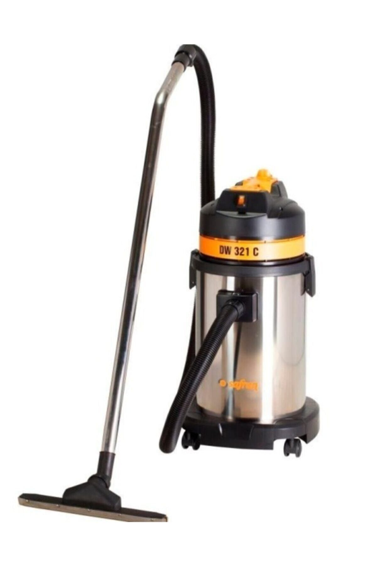 Safran Dw 321 C 32 Lt Kapasiteli 1200 Watt Gücünde Krom Kazanlı Islak Kuru Sanayi Tip