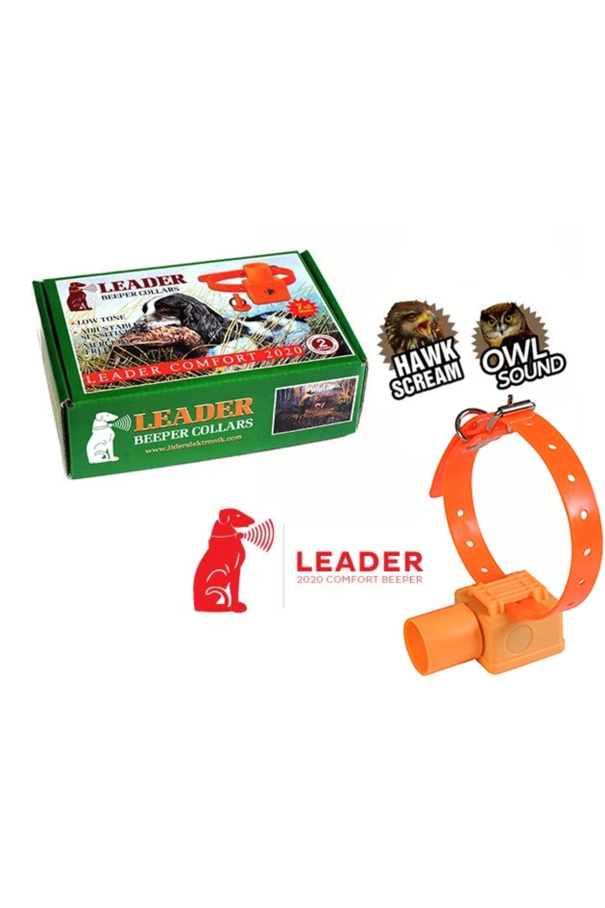 LEADER BEEPER LEADER COMFORT 2020 Low Tone BEEPER TASMA Elektronik Tasma Ferma Tasması