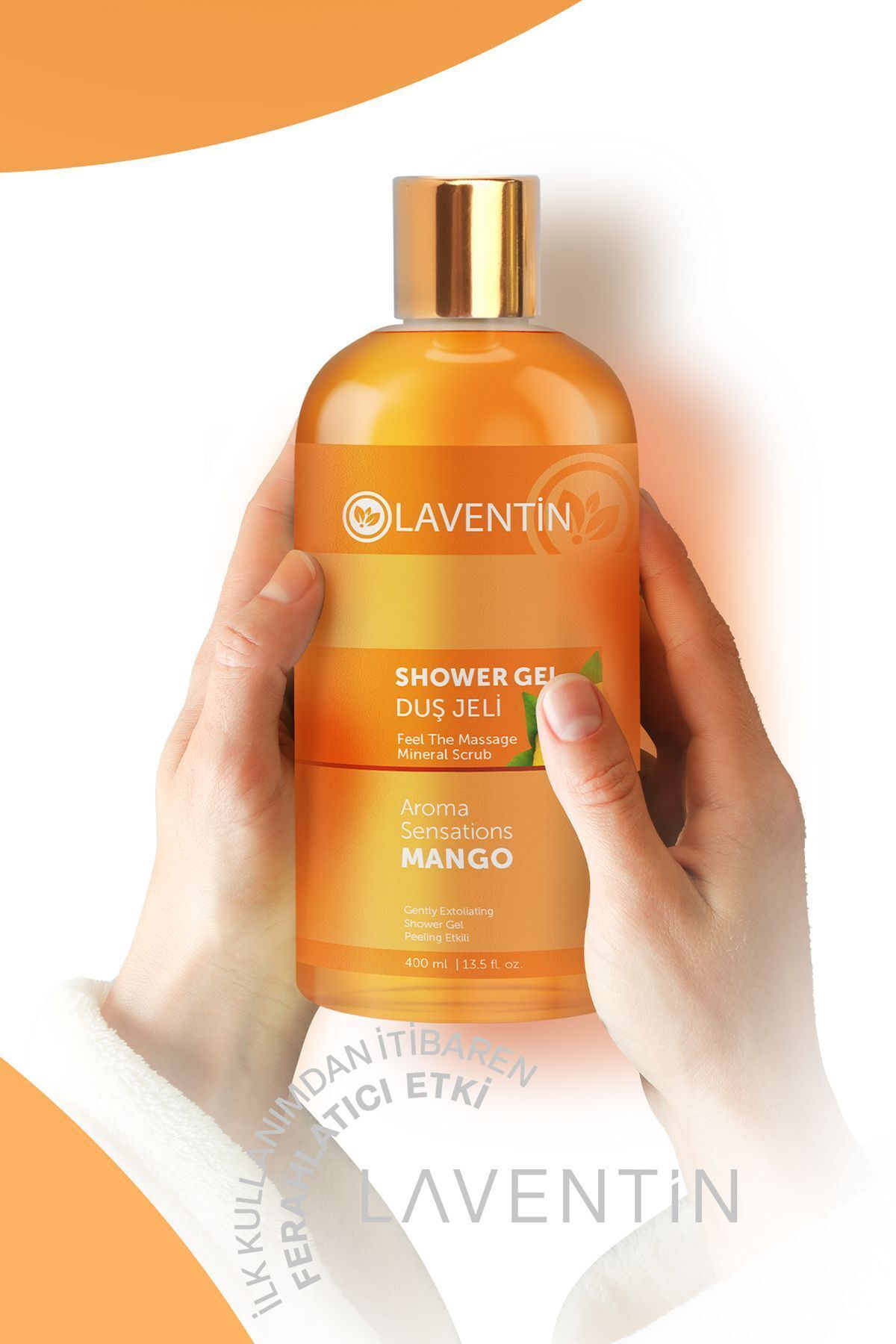 ژل و کرم دوش زنانه – مردانه  Laventin | Aroma Terapi Mango Duş Jeli اورجینال - تصویر 4