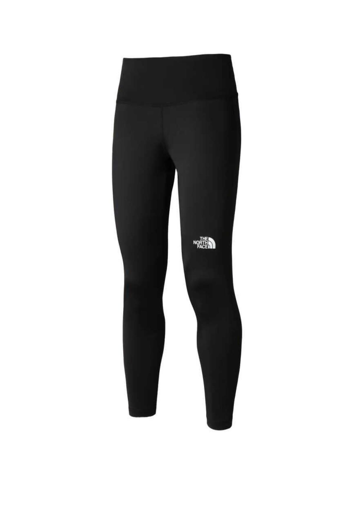 لگ مشکی زنانه W FLEX HIGH RISE 78 محکم تنگه های سیاه اتحادیه اروپا نورث فیس The North Face