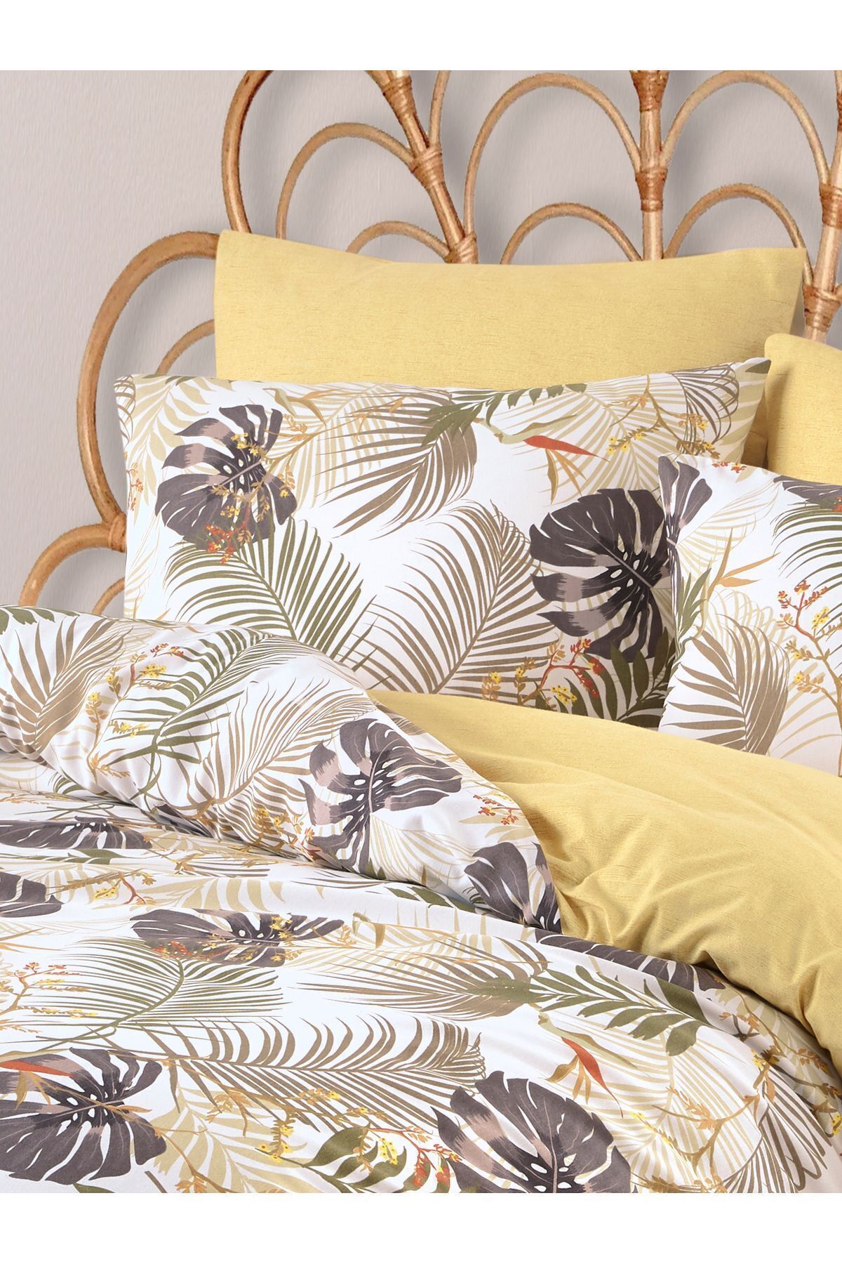 MyStory Home-Monstera Single Elastic Duvet Set 2