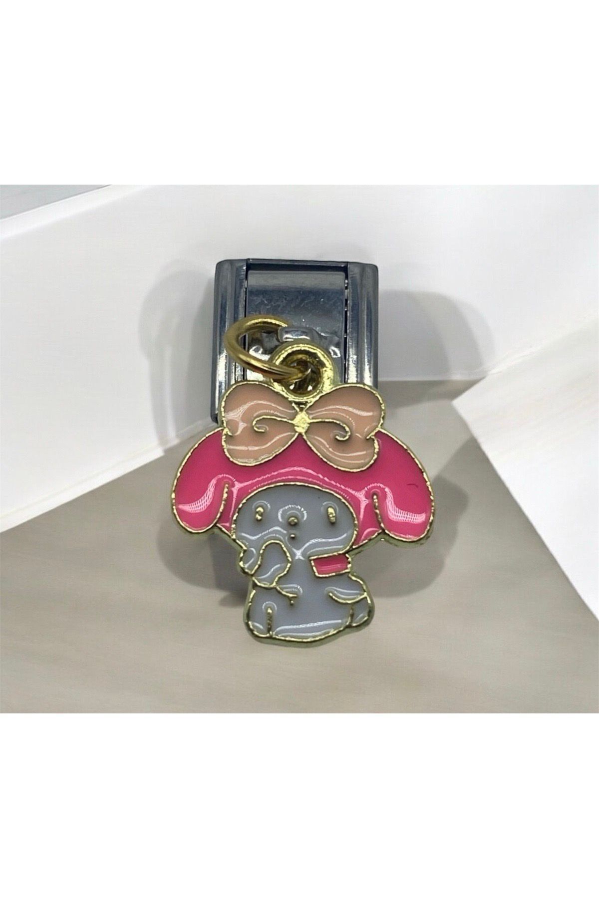 stainles steel-Italian Melody Charm Detailed 1