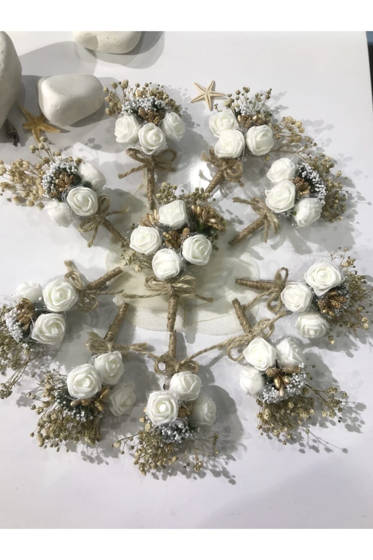 10 Collar Blossoms - Best Man's Blossom - Groom's Blossom