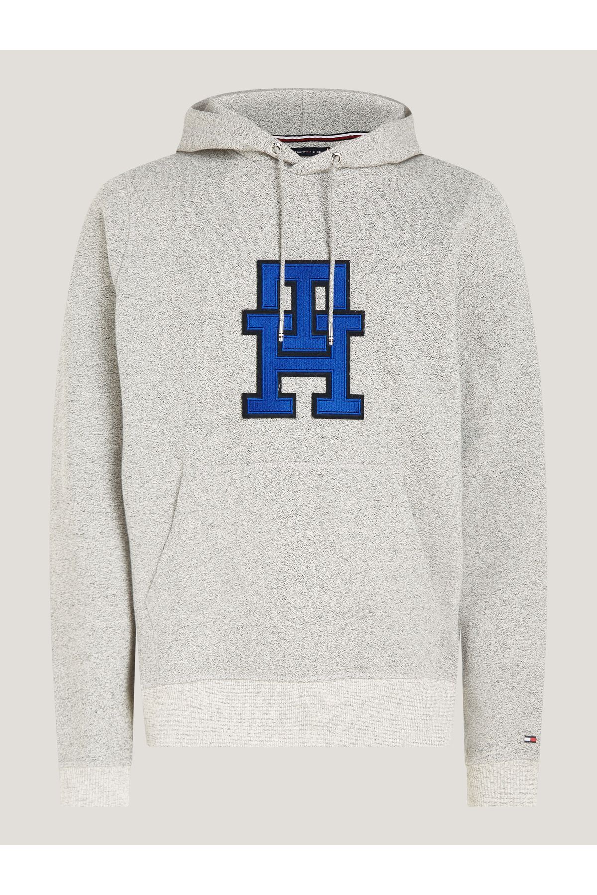 سویشرت مردانه خاکستری تامی هیلفیگرTommy Hilfiger | MW0MW32739 اورجینال - تصویر 2