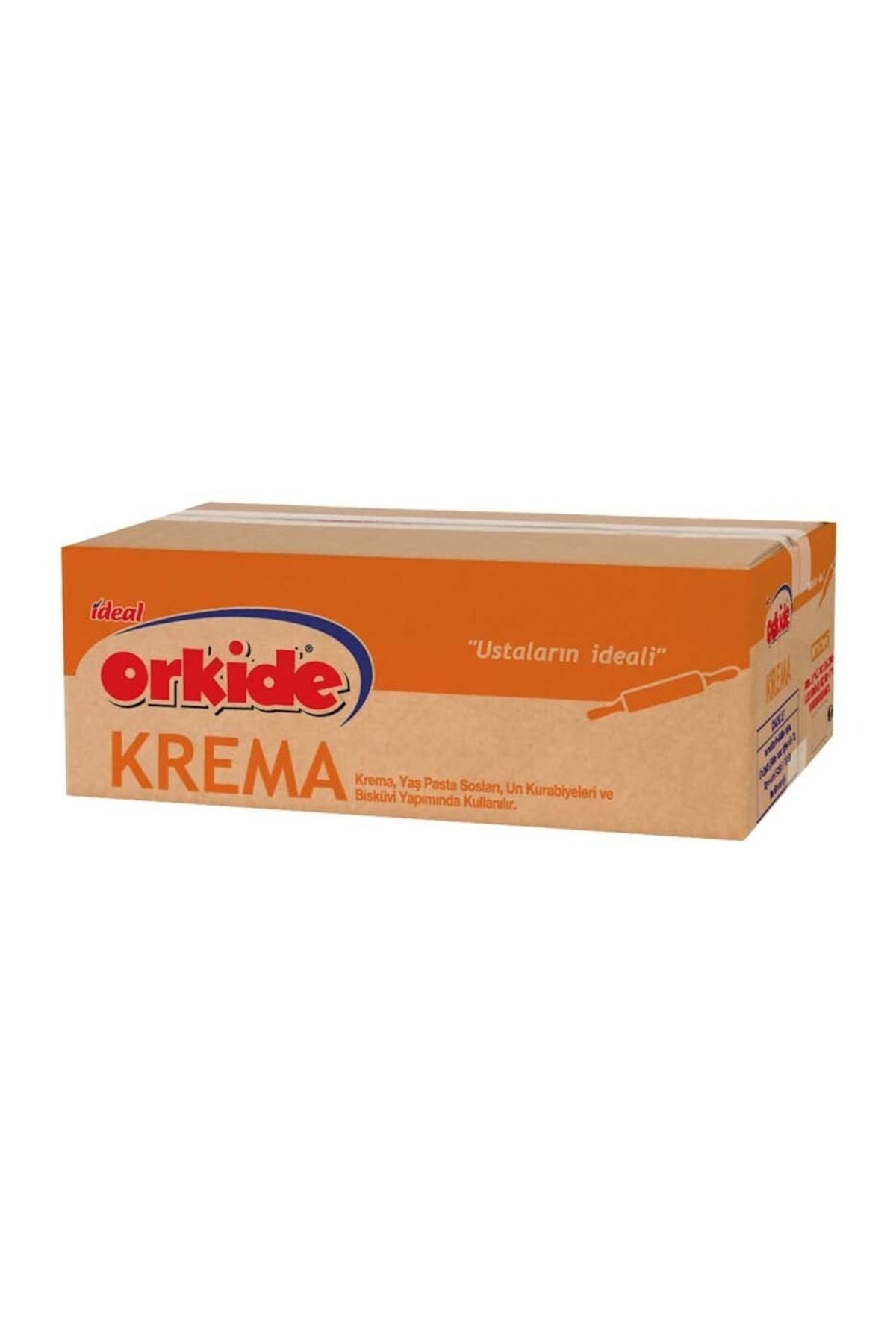 Orkide Kolisiyle - Ideal Krema 10 Kg - Bitkisel Susuz Yağ - Gimdes Helal Sertifikalıdır