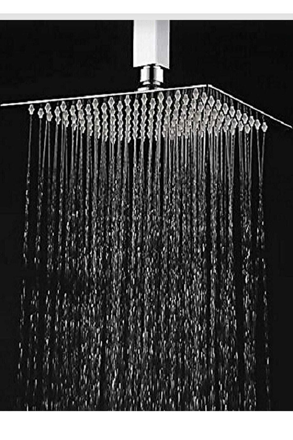 Stainless 304 Quality Built-In Thin Overhead Shower Head 20x20 cm