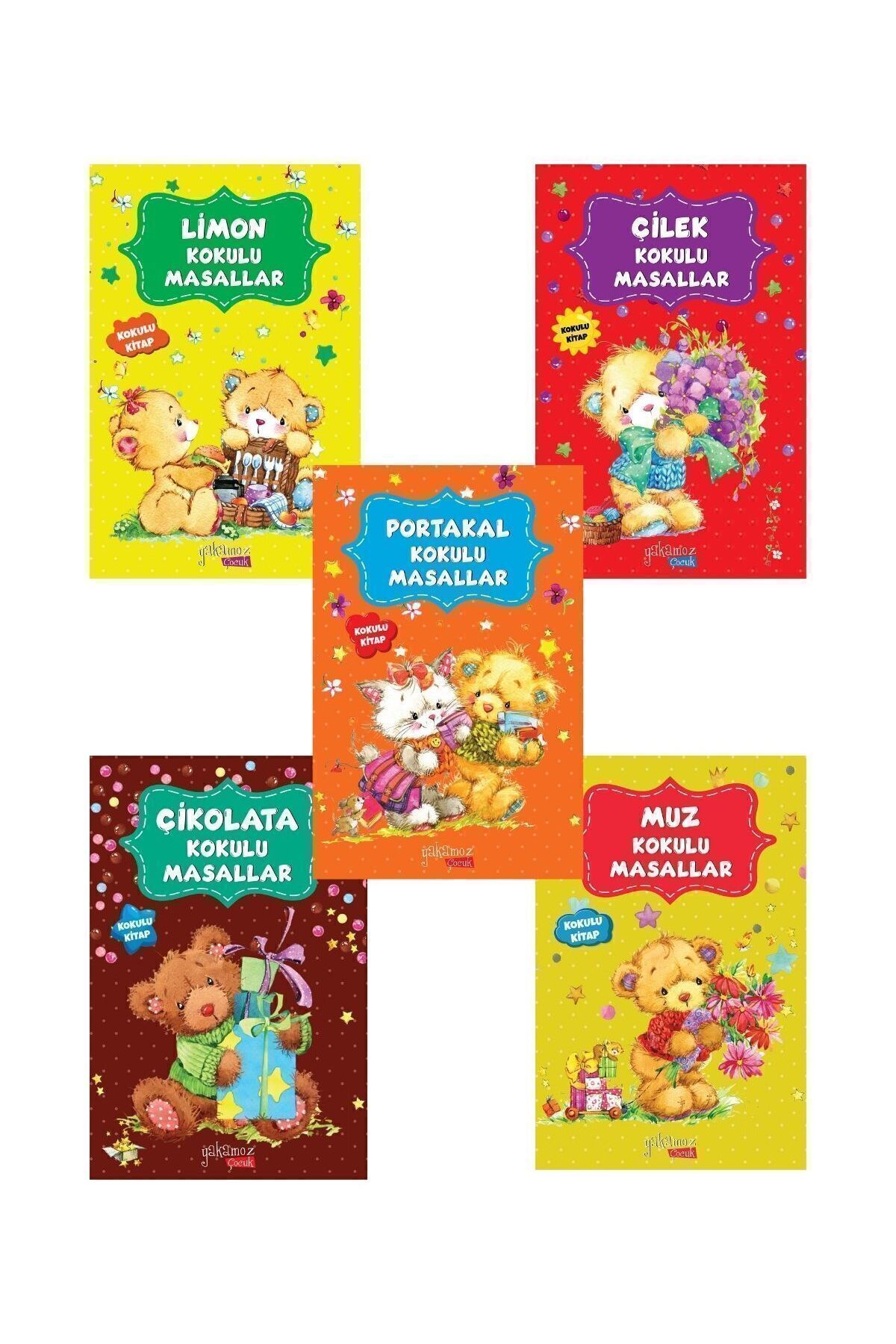 Yakamoz Yayınları Kokulu Masallar Yeni Kapak 5 Li Set | Limon