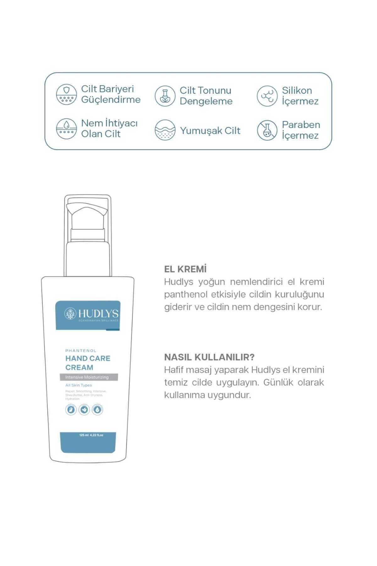 Hudlys-125 ml Hand Cream - Intensive Moisturizing, Smoothing, for Dry and Sensitive Skin 5