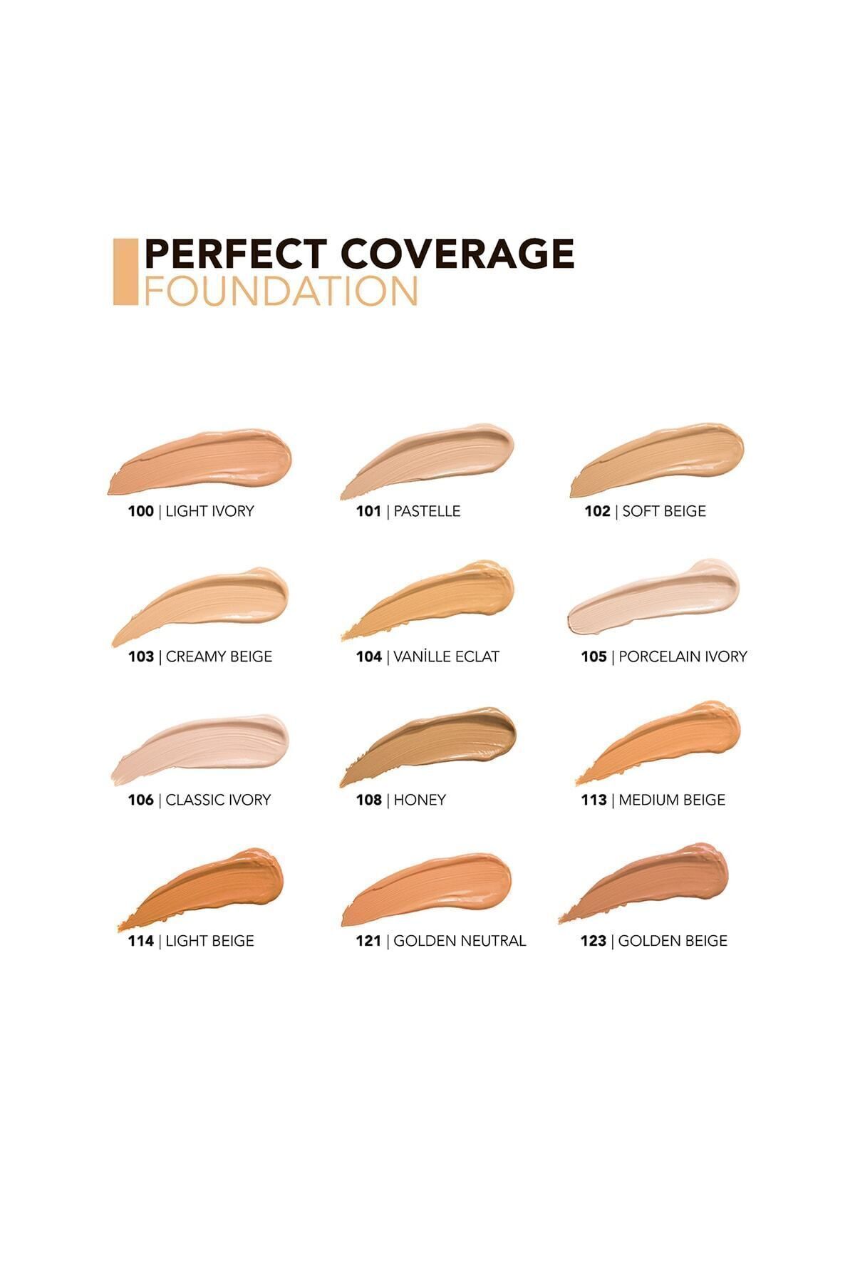 Flormar-Intense Coverage Water Based Foundation (COOL BOTTON) - Perfect Coverage Foundation -106 -8690604085941 6