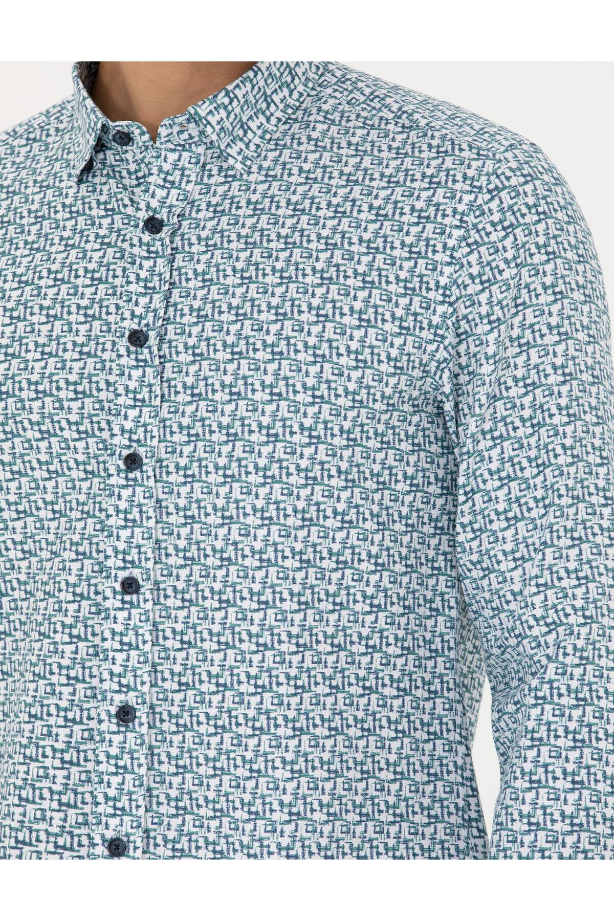 پیراهن مردانه پیر کاردین | 50276025-VR059 Pierre Cardin - Image 7