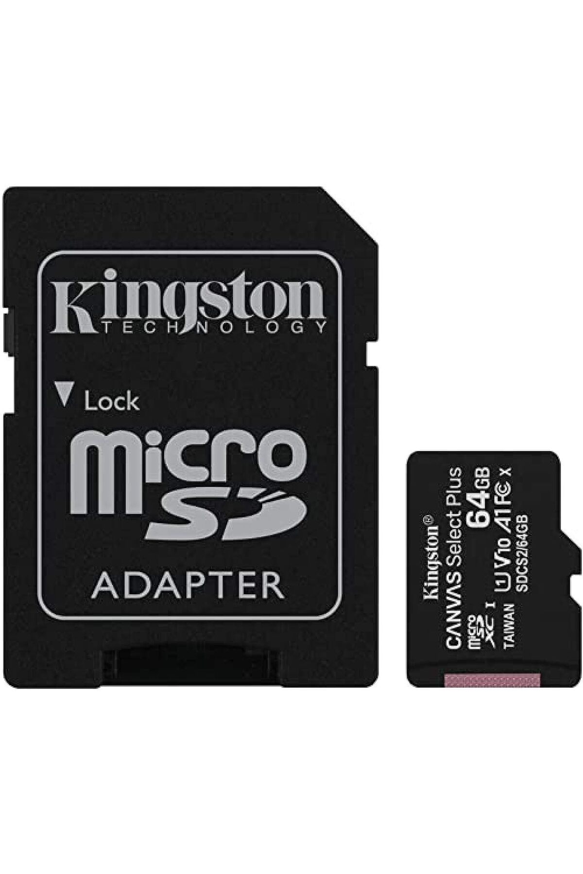 Kingston Microsdxc Canvas Select Plus 64gb Hafıza Kartı Sdcs2/64gb