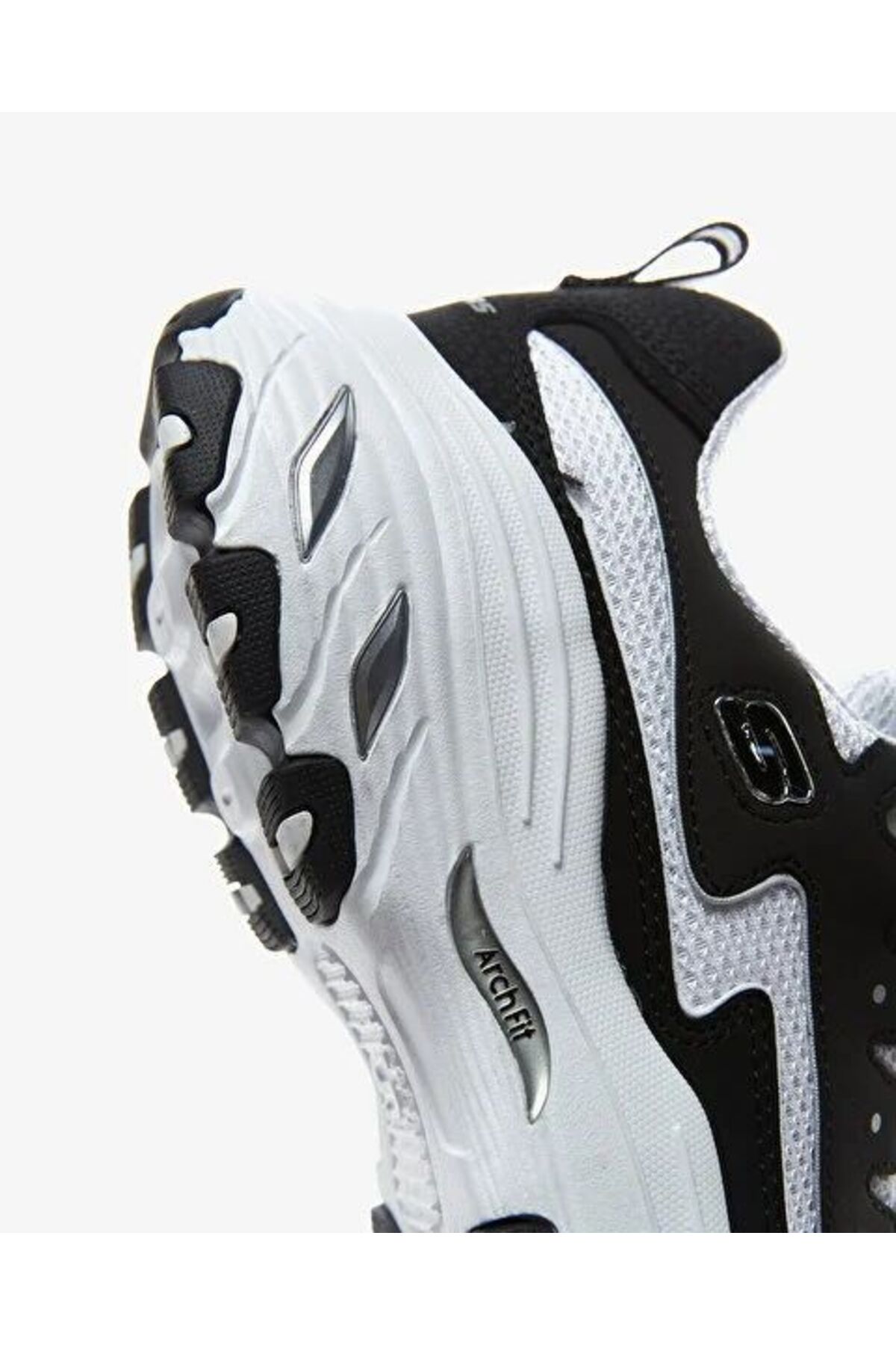 اسنیکر زنانه مشکی اسکیچرز | 149800/BKW اورجینال - تصویر 8