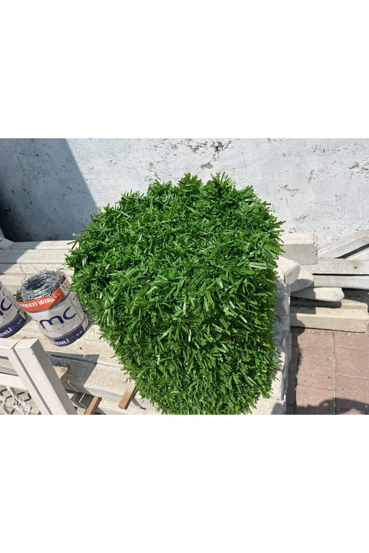 Çim Çit Dekoratif Bahçe Çim Çit Teli 50cm×5mt 2
