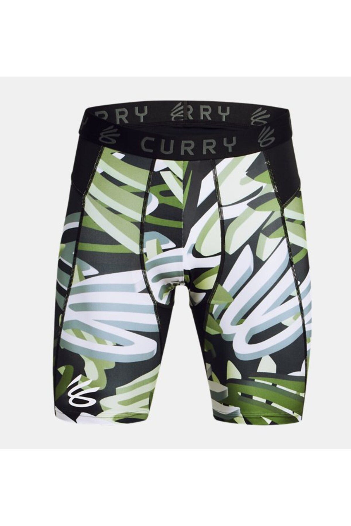 لگ ورزشی چند رنگ مردانه UA HG لباس تنگ کوتاه 383 طرح دار Under Armour