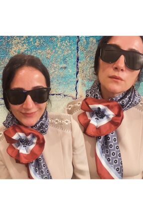 ULMO SCARFS Twill Eşarp Ölçü 92 X 92