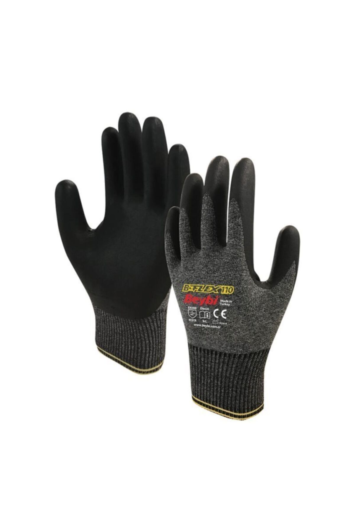 Beybi B-flex 110 Köpük Nitril Montaj Eldiveni No:10