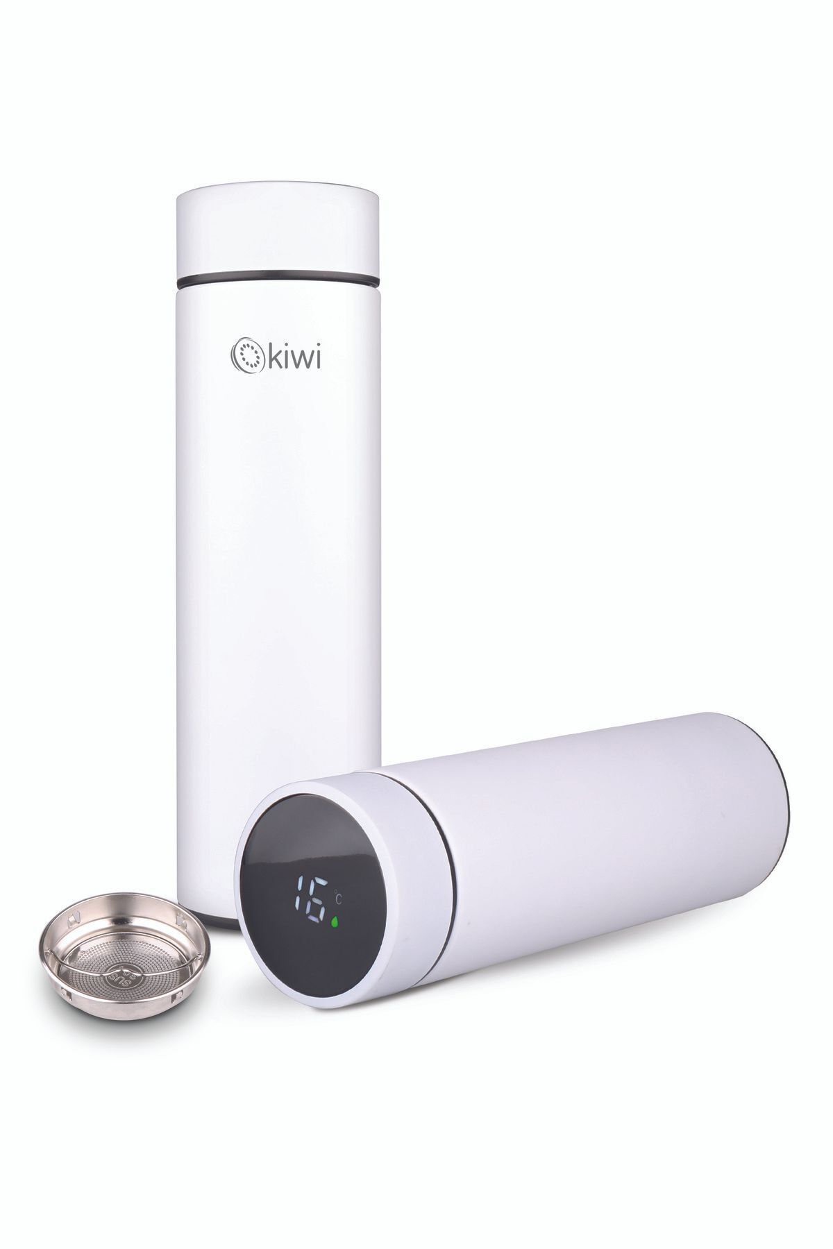 فلاسک سفید KT 8682 Thermos دیجیتال اورجینال Kiwi