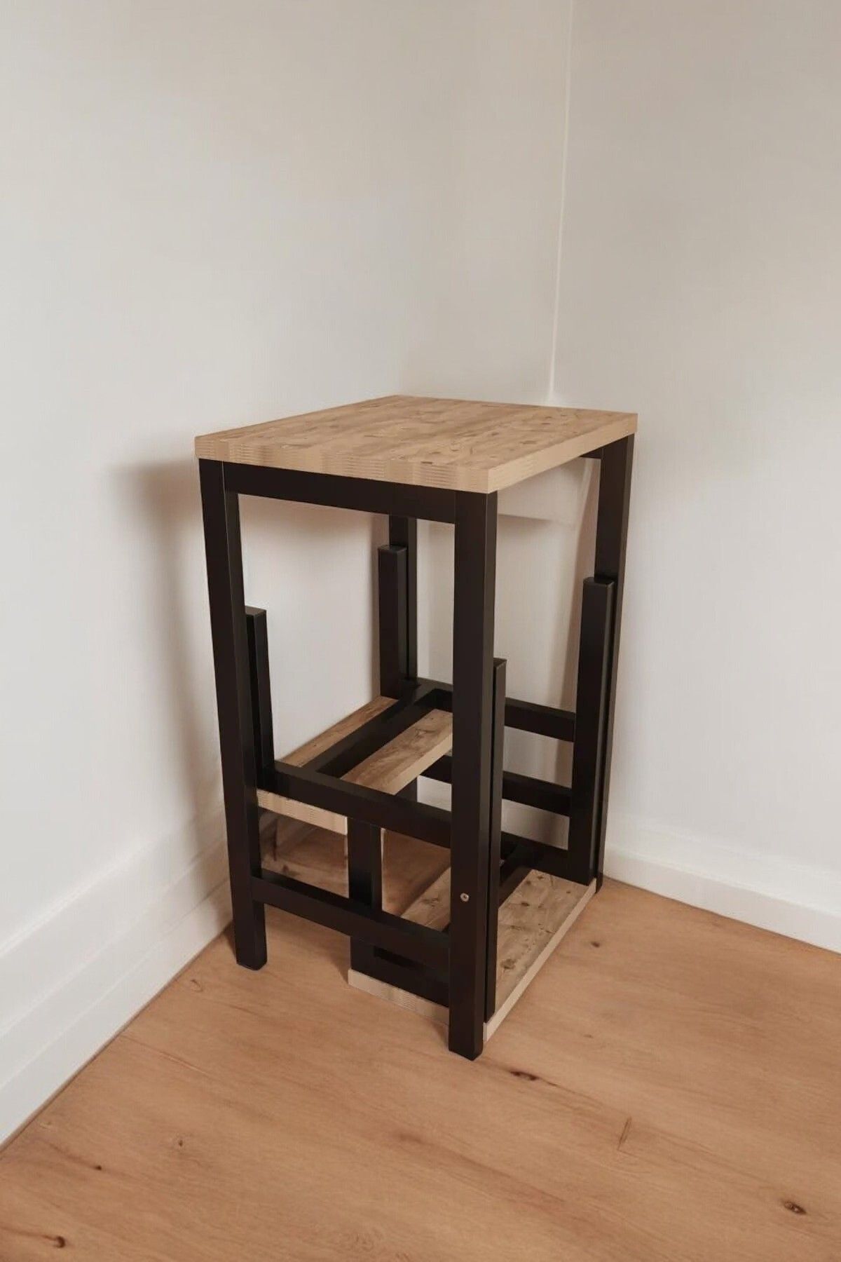 orlantha-Decorative Flower Pot Stool - Folding Ladder, Multi-Purpose Coffee Table 3