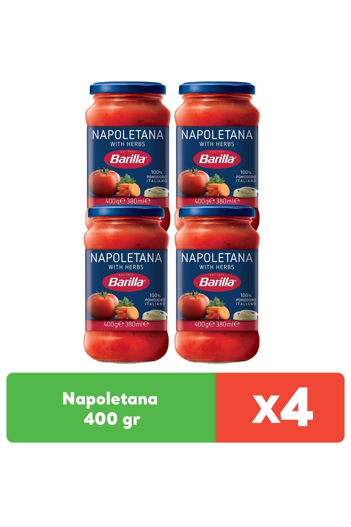Barilla Napoletana 400 g x 4 adet