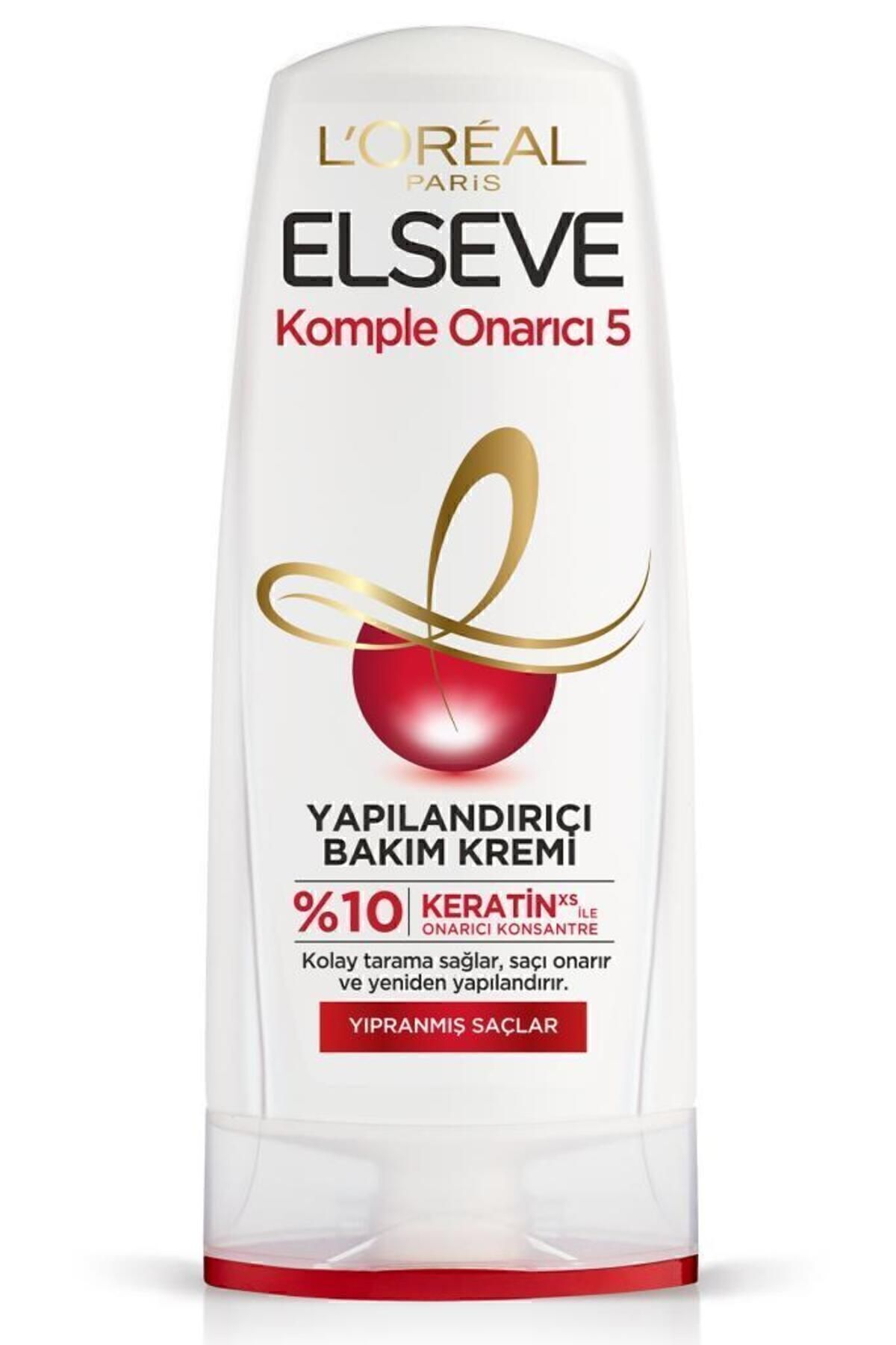 Komple Onarıcı 5 Yapılandırıcı Saç Kremi 360 ml 3'lü Onarıcı Saç Bakım Seti — PKTEKOSKX3 — تصویر 3 از 6