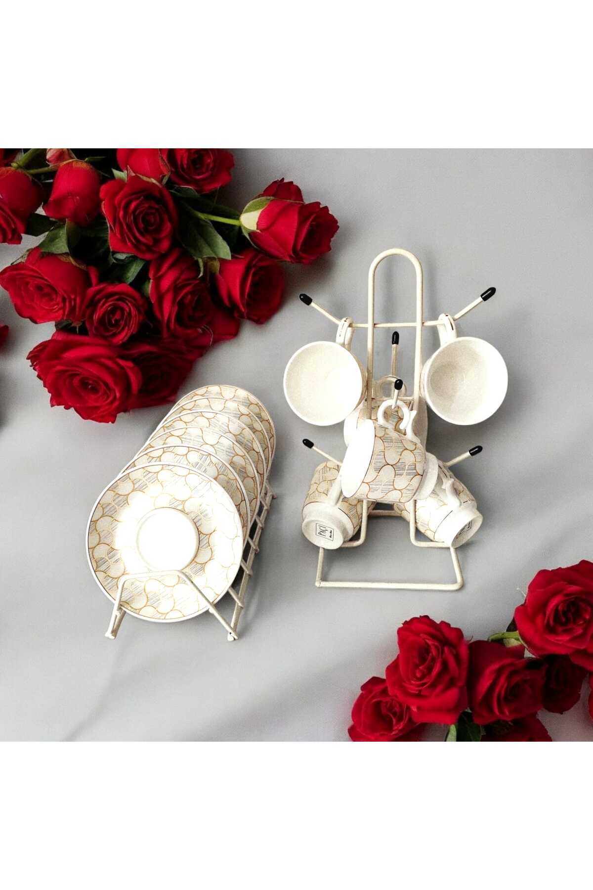 EceAksesuar Umeraș Pentru Pahare-set Suport Pentru Pahare-masa De Blat Dulap Interior Suport Pentru Pahare De Cafea - One Size