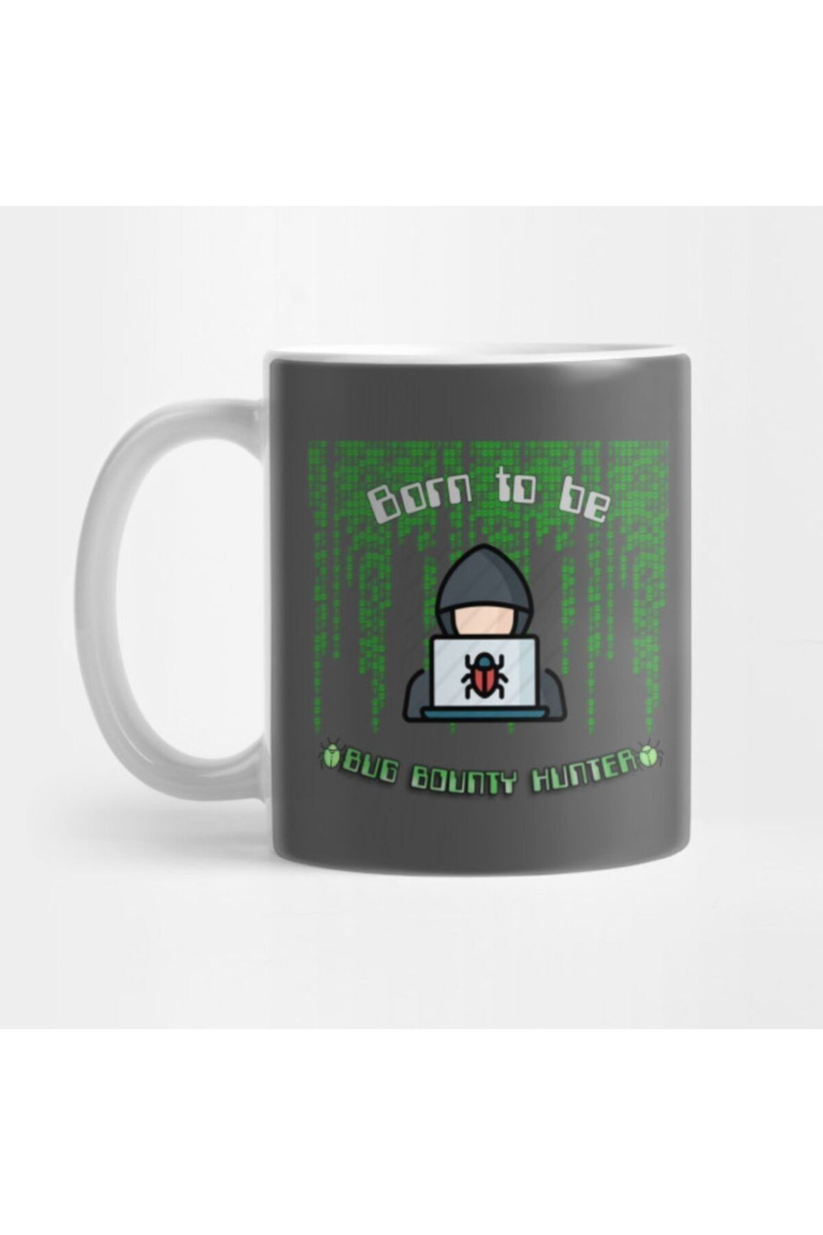 TatFast-Born To Be Bug Bounty Hunter Binary Programming Code Mug 1