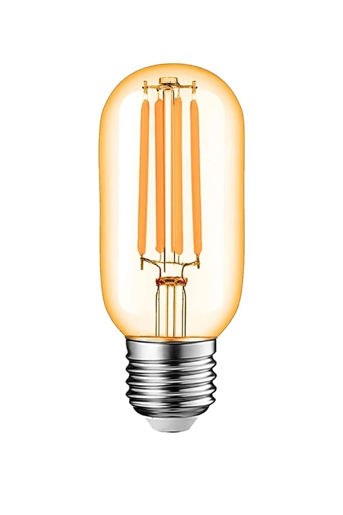 Neovista T45 Gemici Rustik Led Ampul 4w E27 Duy 2700k Amber Cam Dekoratif Vintage Aydınlatma